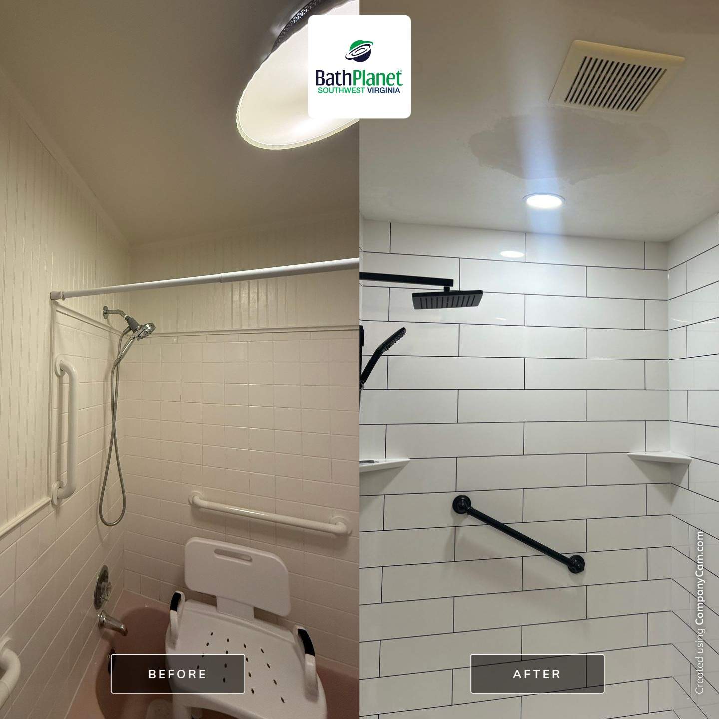 Complete Bathroom Remodel by BathPlanet SW Virginia