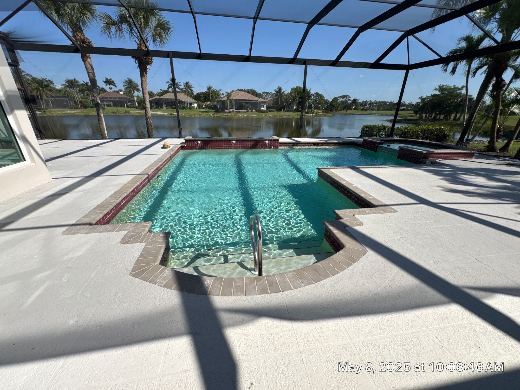 Pool Renovation/Porcelain pavers/Wild Cat Run by Old Town Pavers Llc
