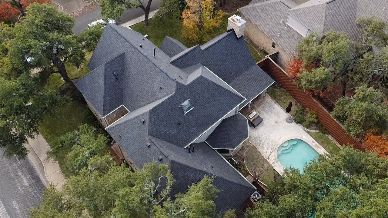 Moire Black - CertainTeed Landmark Moire Black by RoofsOnly.com