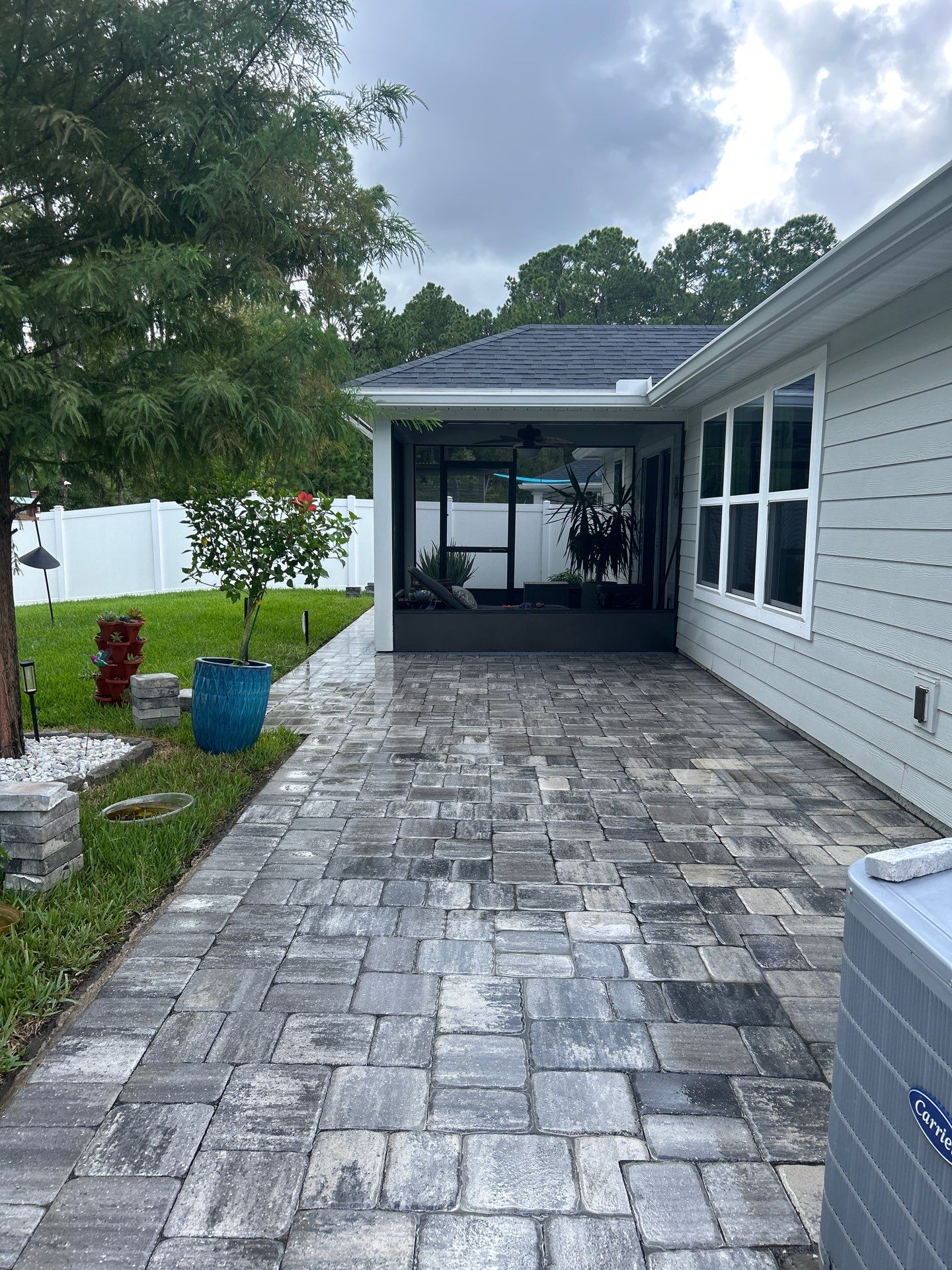 Pavers using Concrete Sealant by DuraSeal