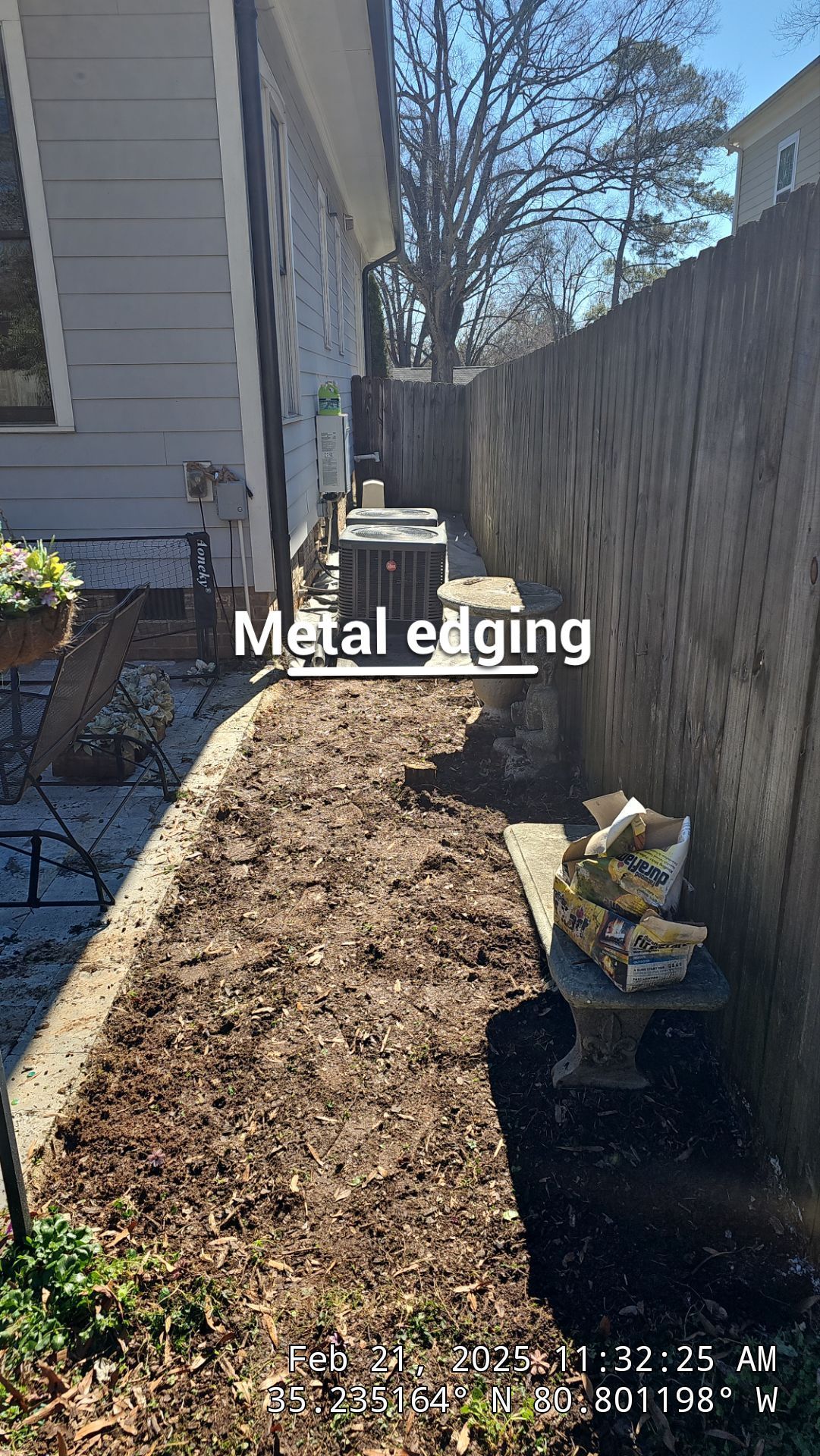 Residential Landscape Project by Carolina-Metro Landscape, Inc