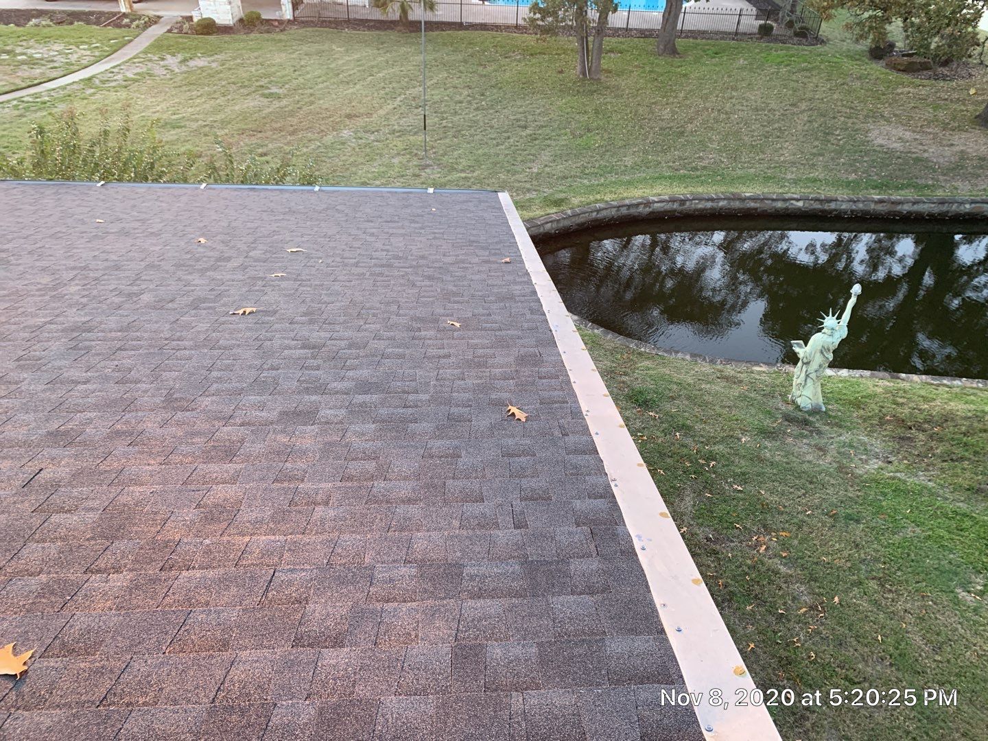 Huge Estate - Residential Roofing Installation using GAF Timberline HDZ Shingle System by First United Roofing & Construction