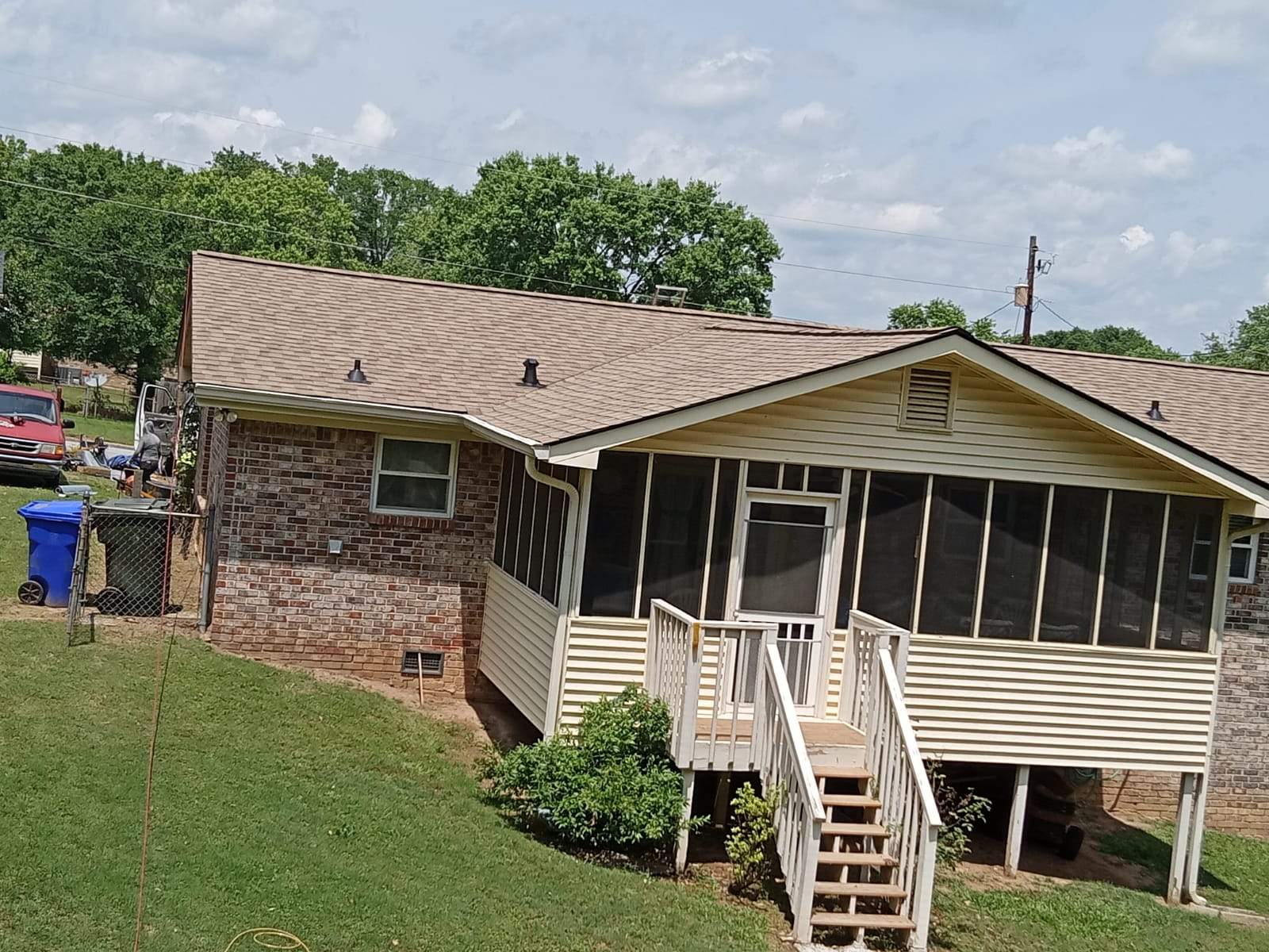 Residential Roofing Installation using asphalt shingle roofing by Galian Roofing LLC
