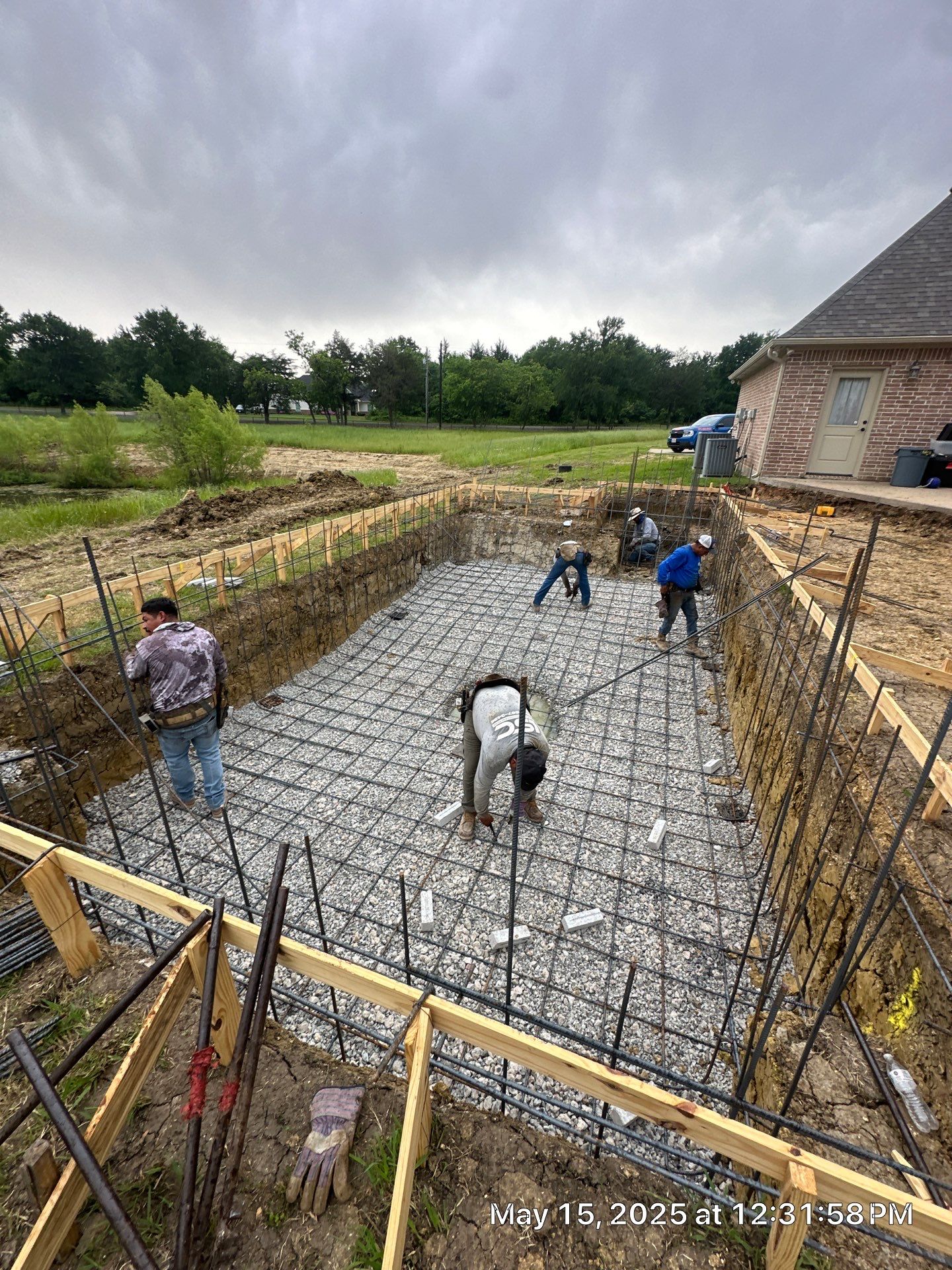 Geometric Pool with Golf Course Views by Pinnacle Pools and Spas - DFW