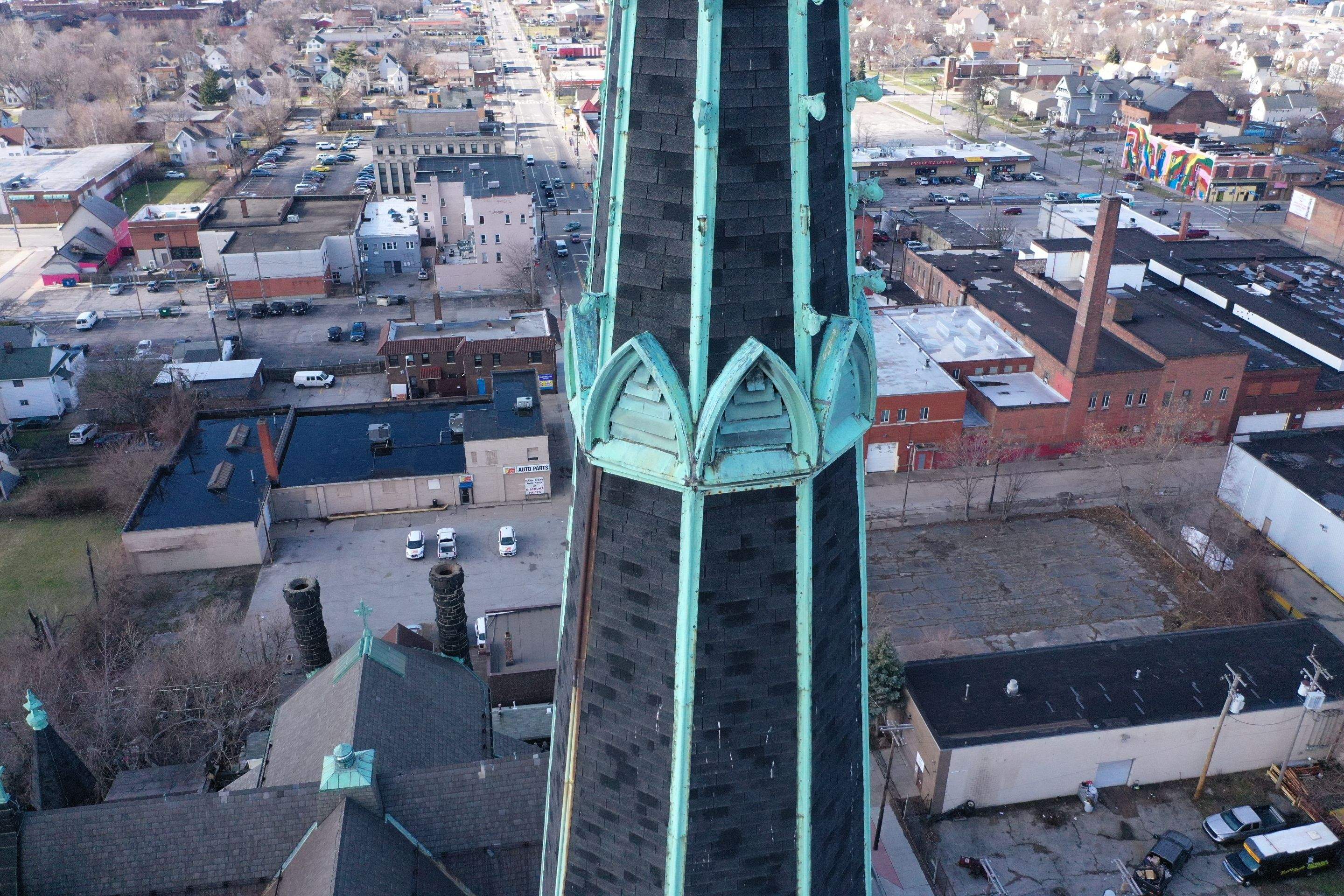 Drone Inspection by Absolute Roofing and Construction