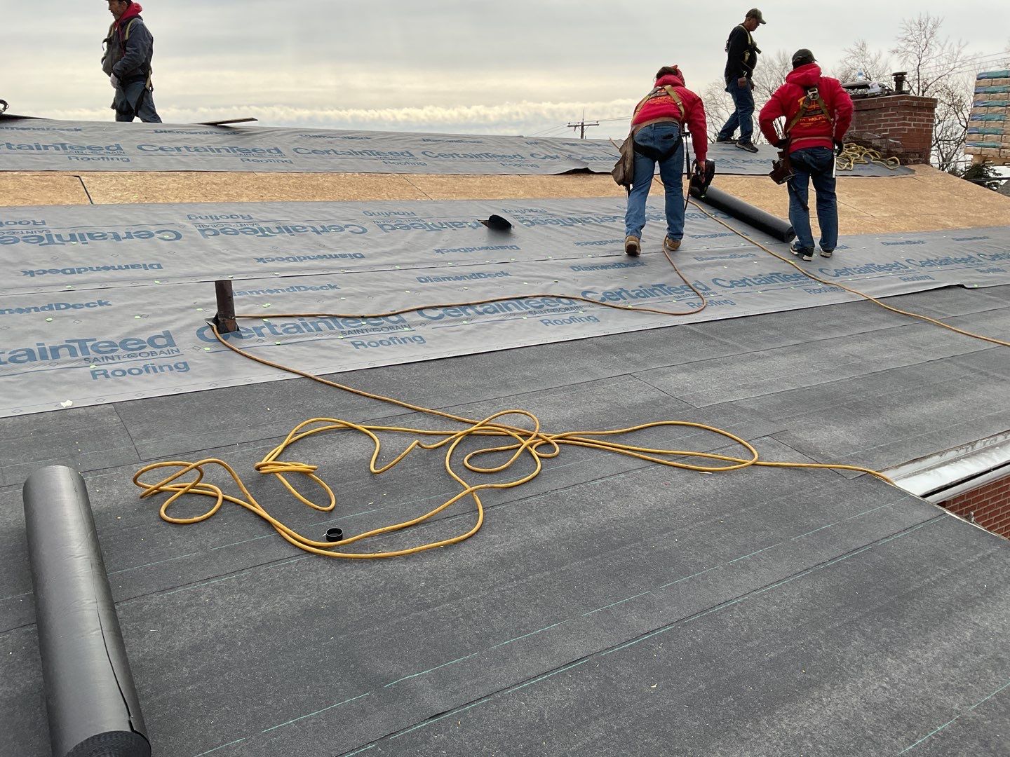Residential Roofing Installation using CertainTeed Shingles by Alpha Design Services
