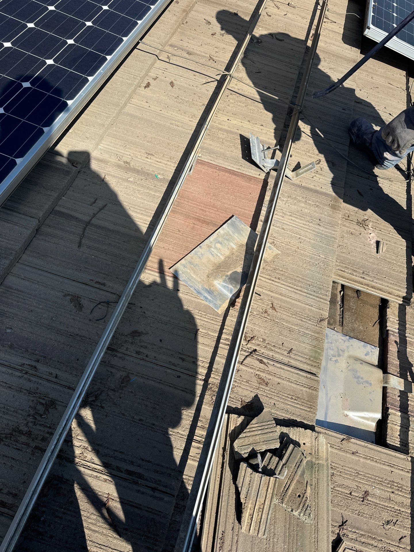 Solar Roof Leak Repair  by Grandmark Service Company