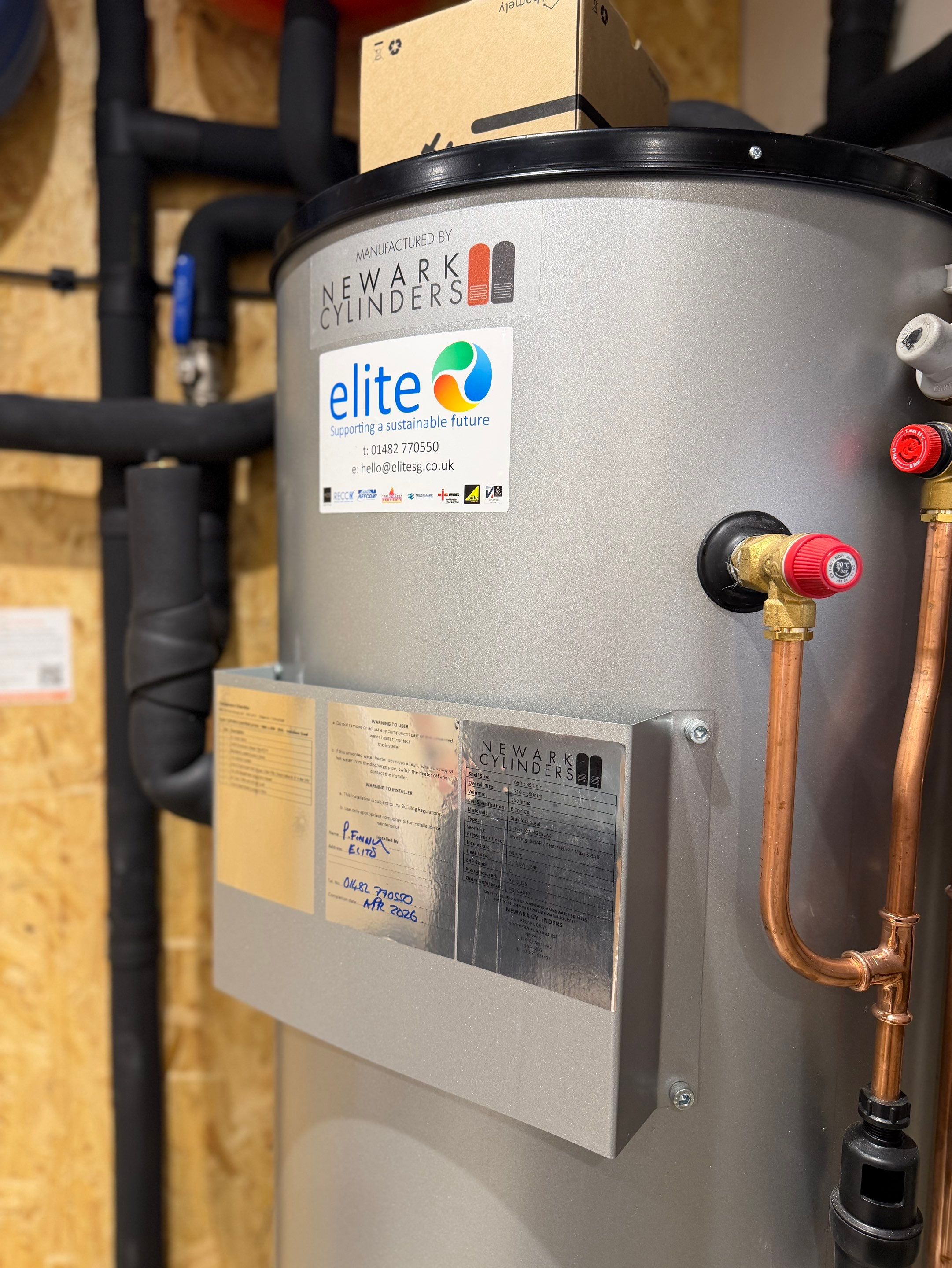 🔥 Hot Water Done Properly: Heat Geek Super Cylinder Meets Heat Pump Performance 🔥 by Elite Services Group Ltd