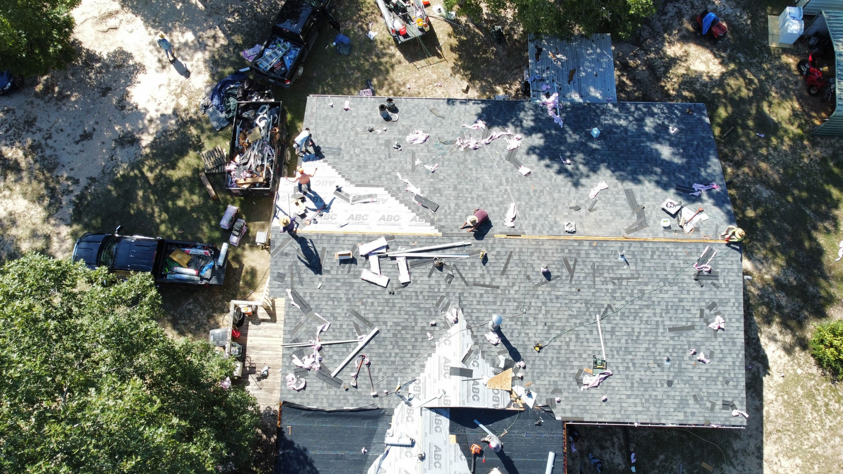 Project in Conroe by Roof Guard And Construction