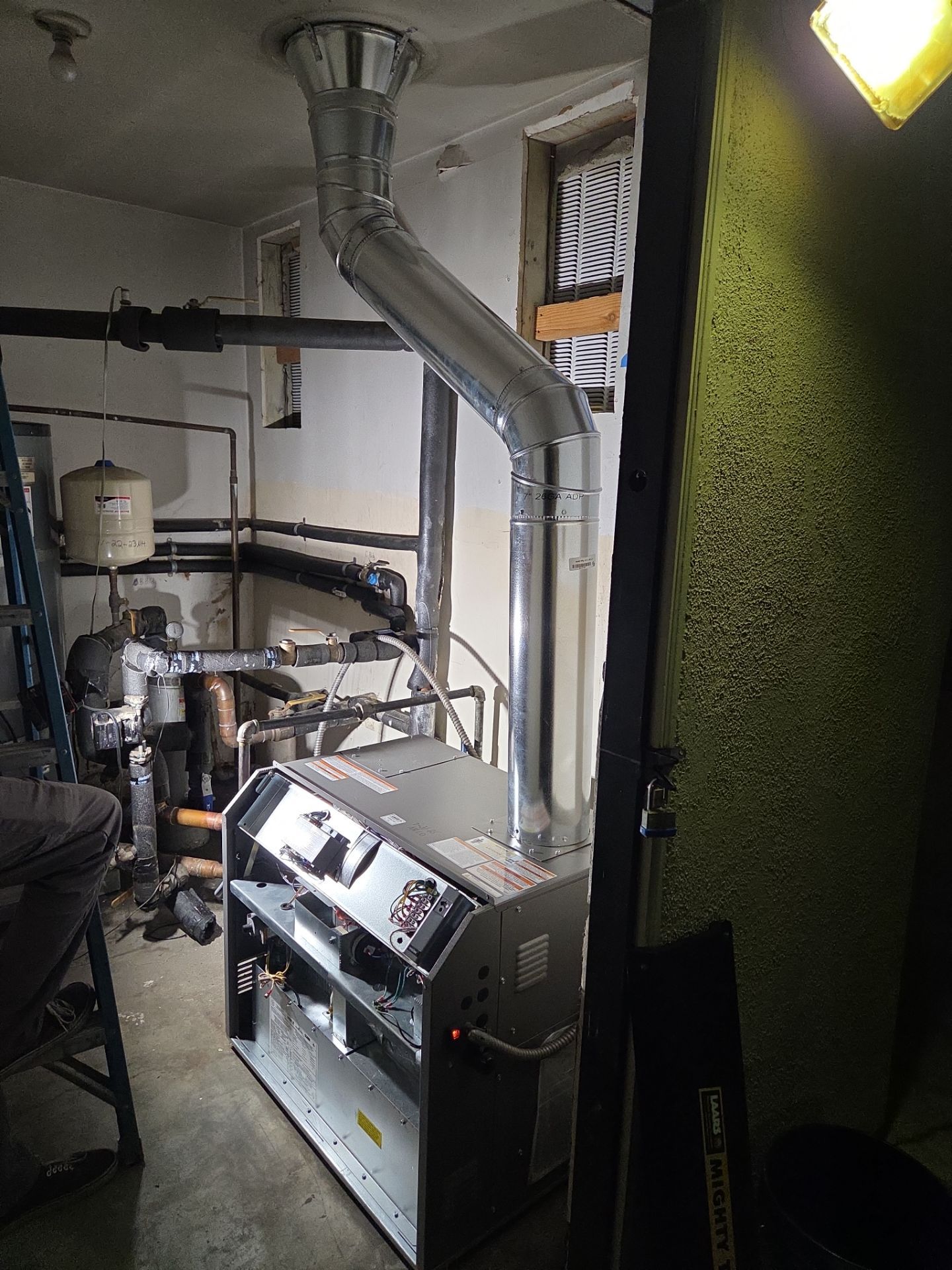 Filter installation for Boiler by Professional Plumbing Inc 