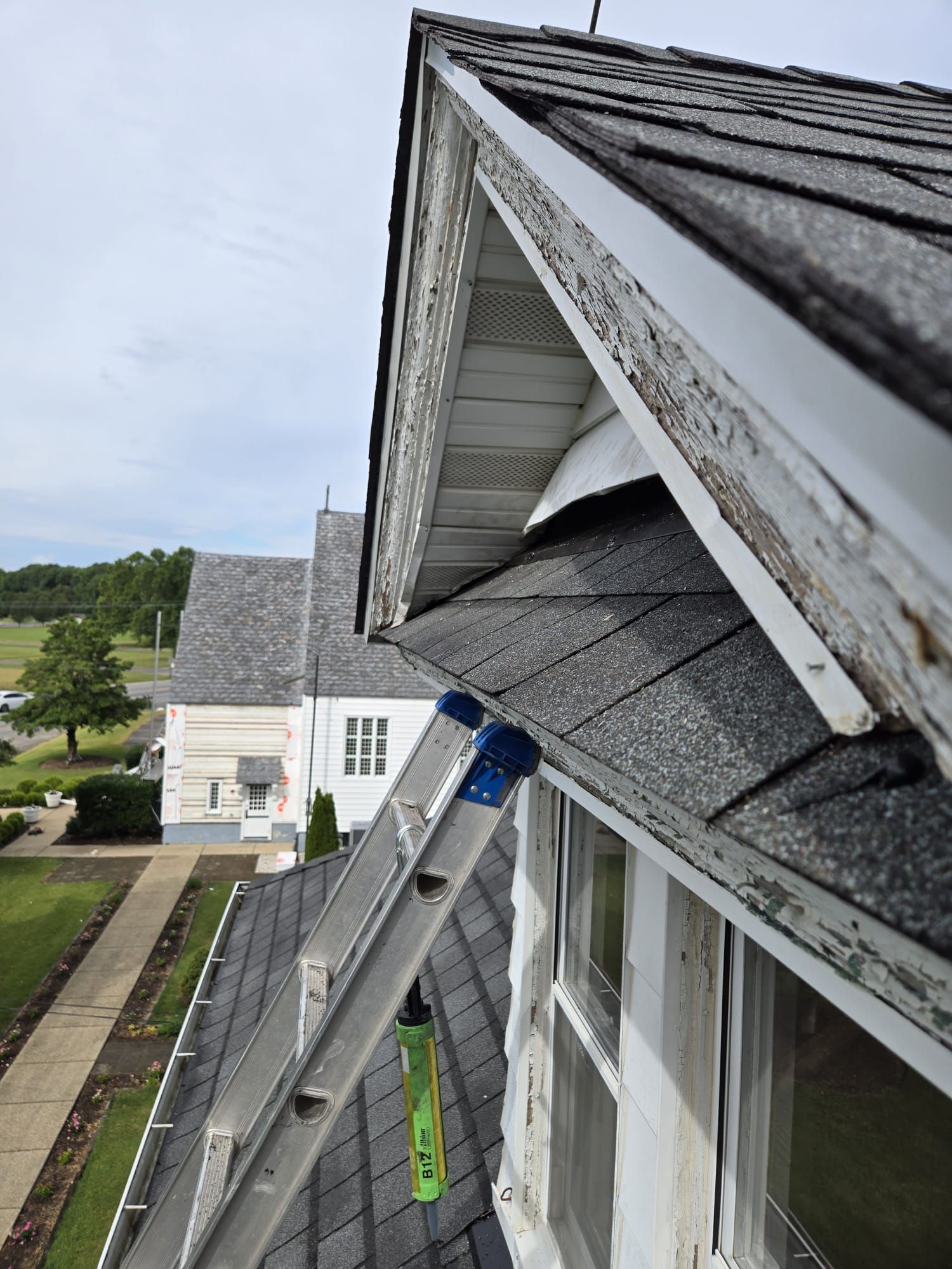 Church Roof Installation using GAF Slateline by ExteriorPros