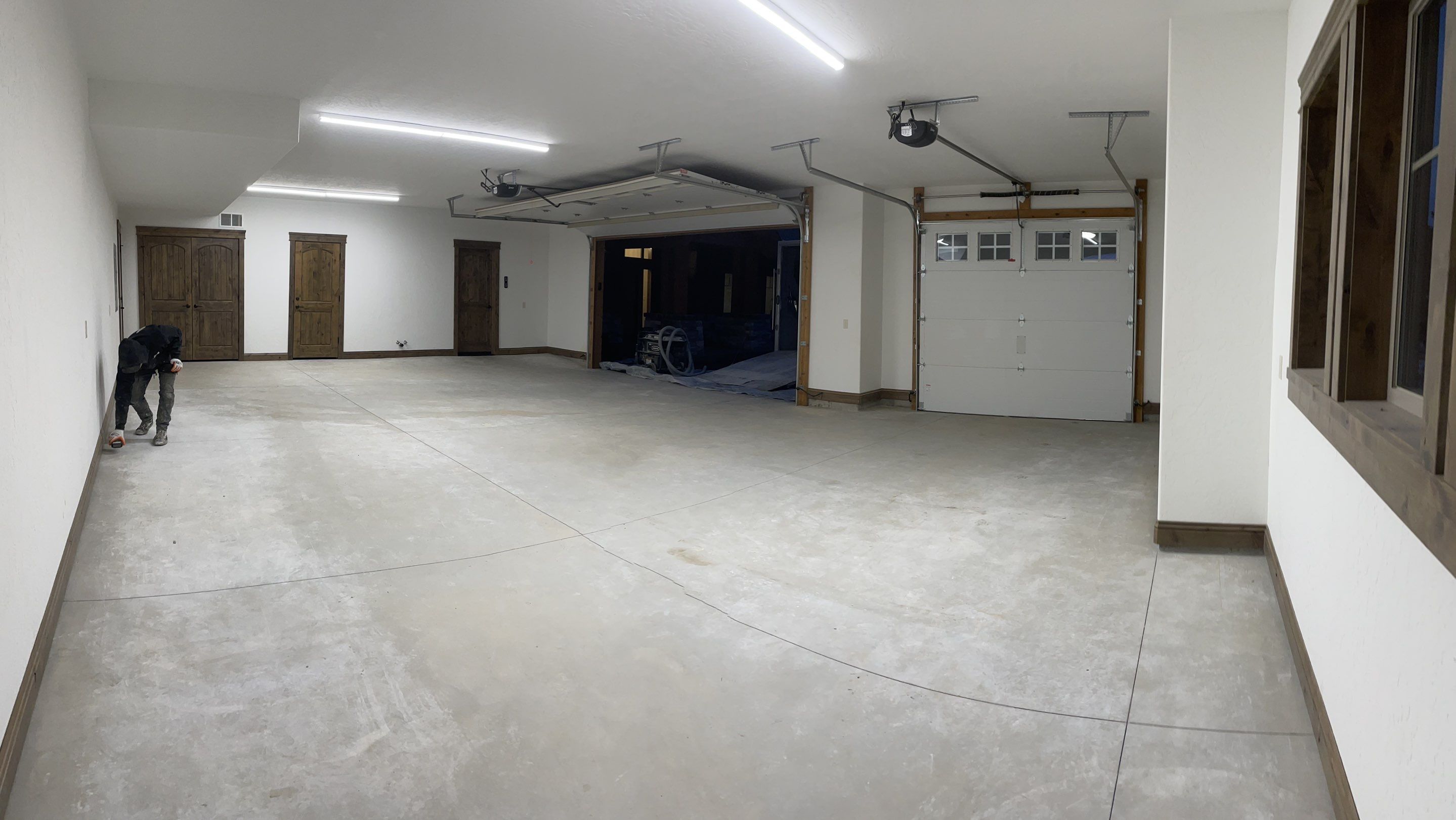 Garage Transformation using Silver Creek by Croc Coatings, LLC