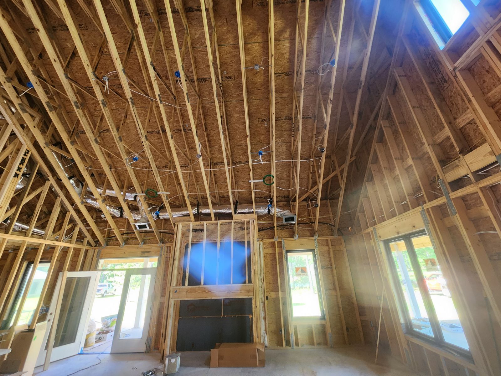 Large Open floor plan home:   by Cornerstone Home Builders, LLC