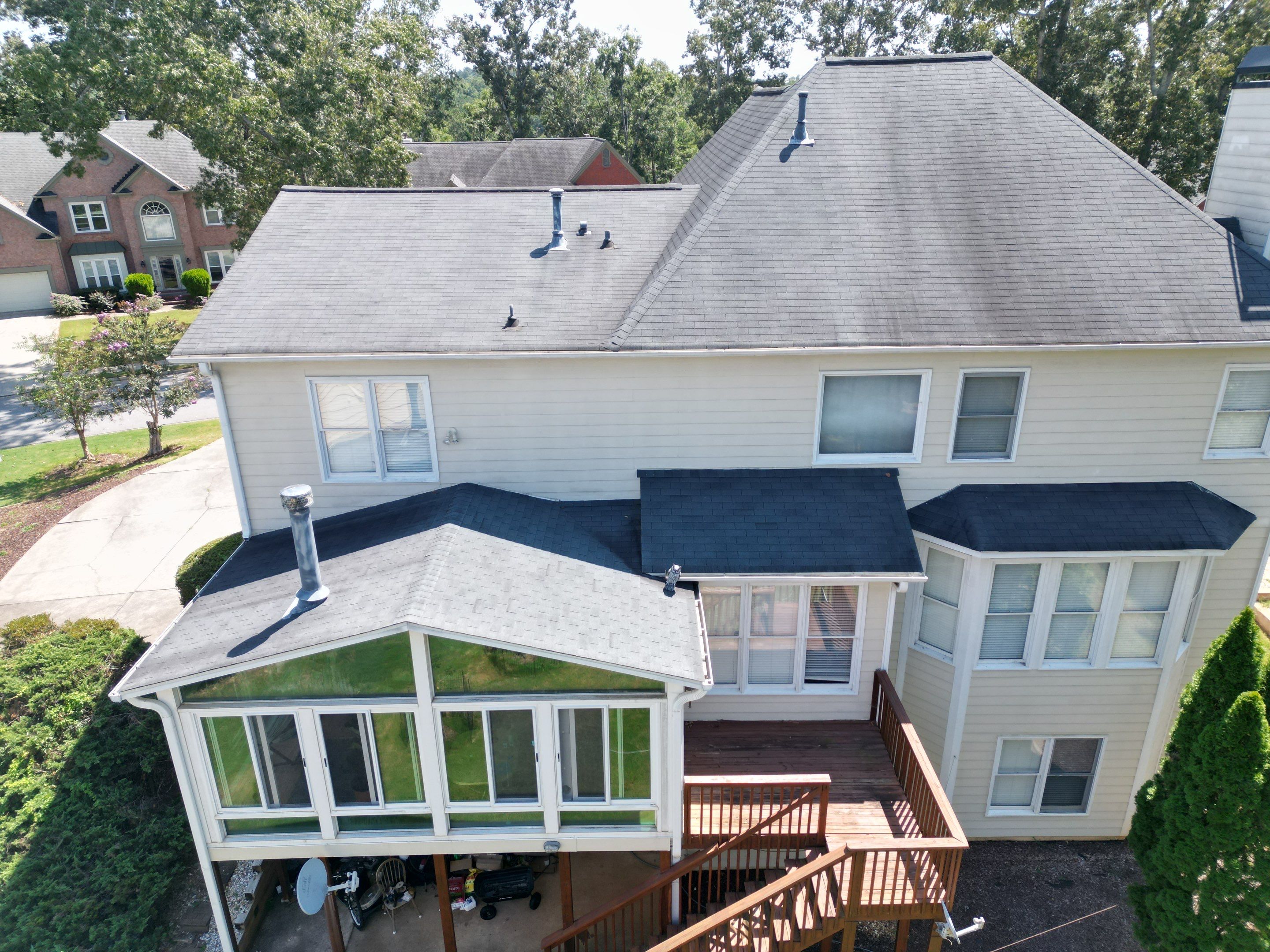 4River Walk Terrace  Suwanee Roof Replacement  by Dom Roofing & Restoration