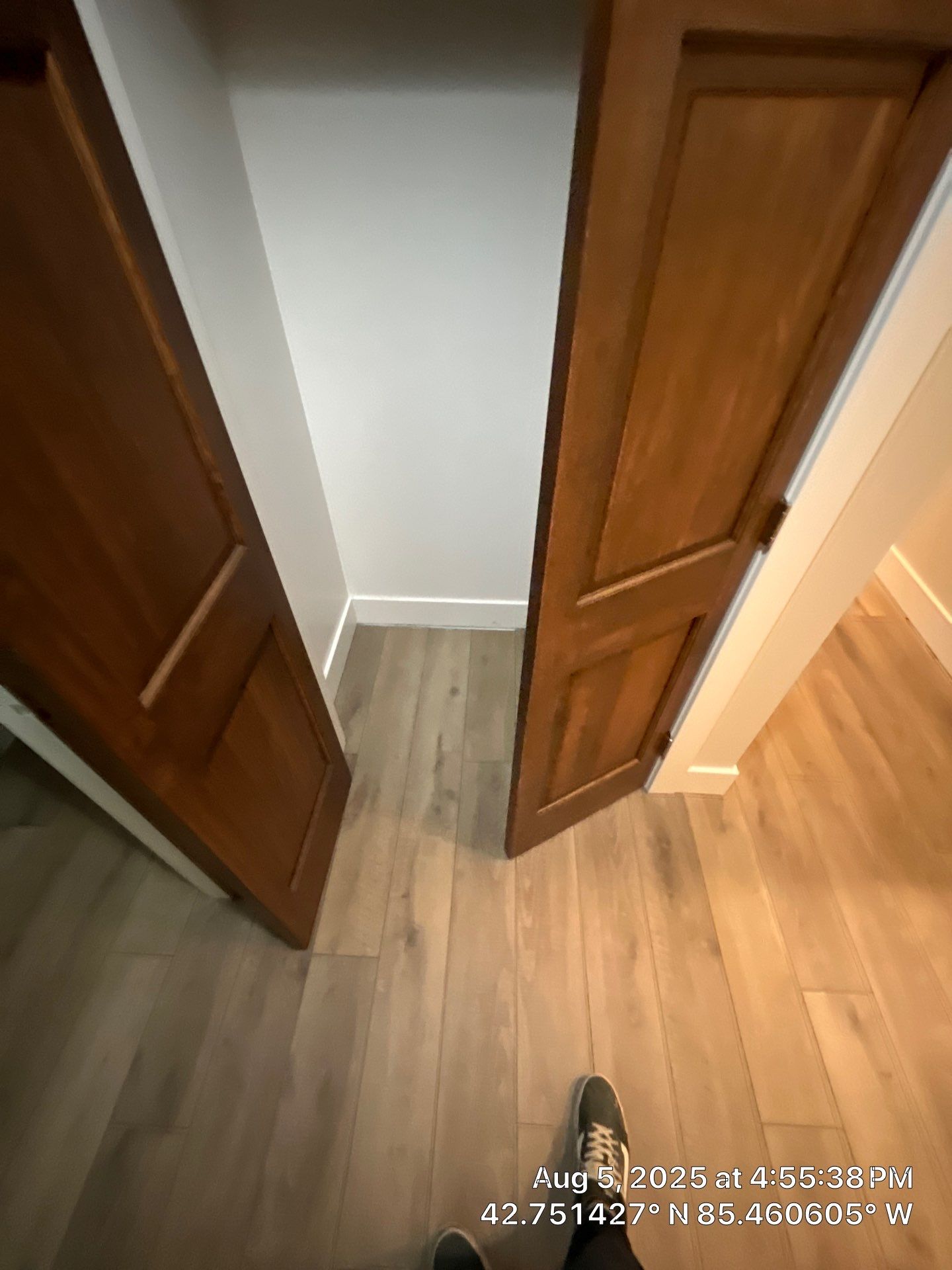 Installation of LVP in Middleville, Michigan by RTBaldwin Hardwood Floors