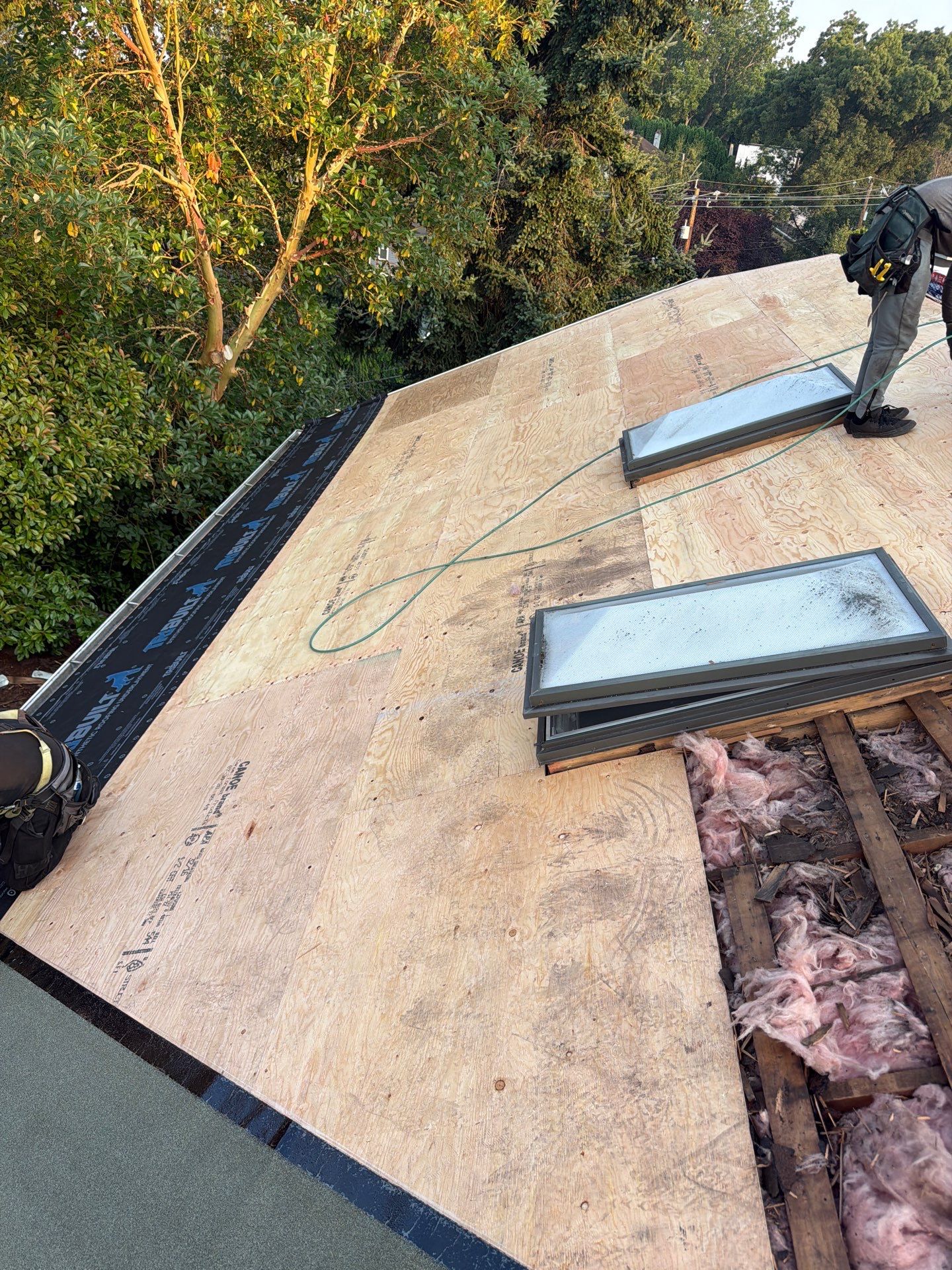 Residential Roofing Installation using GAF HDZ Shingles by Roofing Formula LLC
