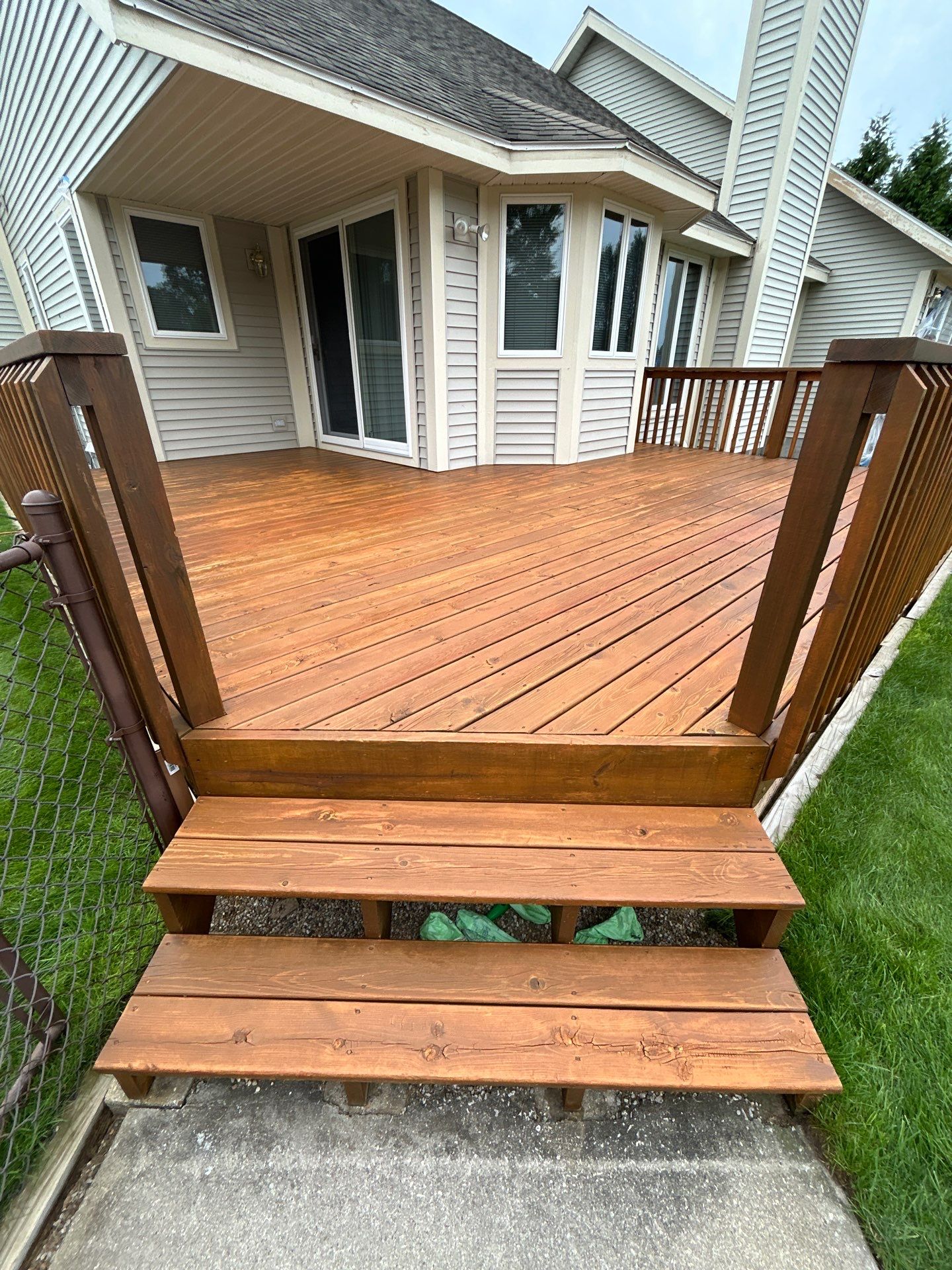 Deck and Home trim staining! by Gordon Painting