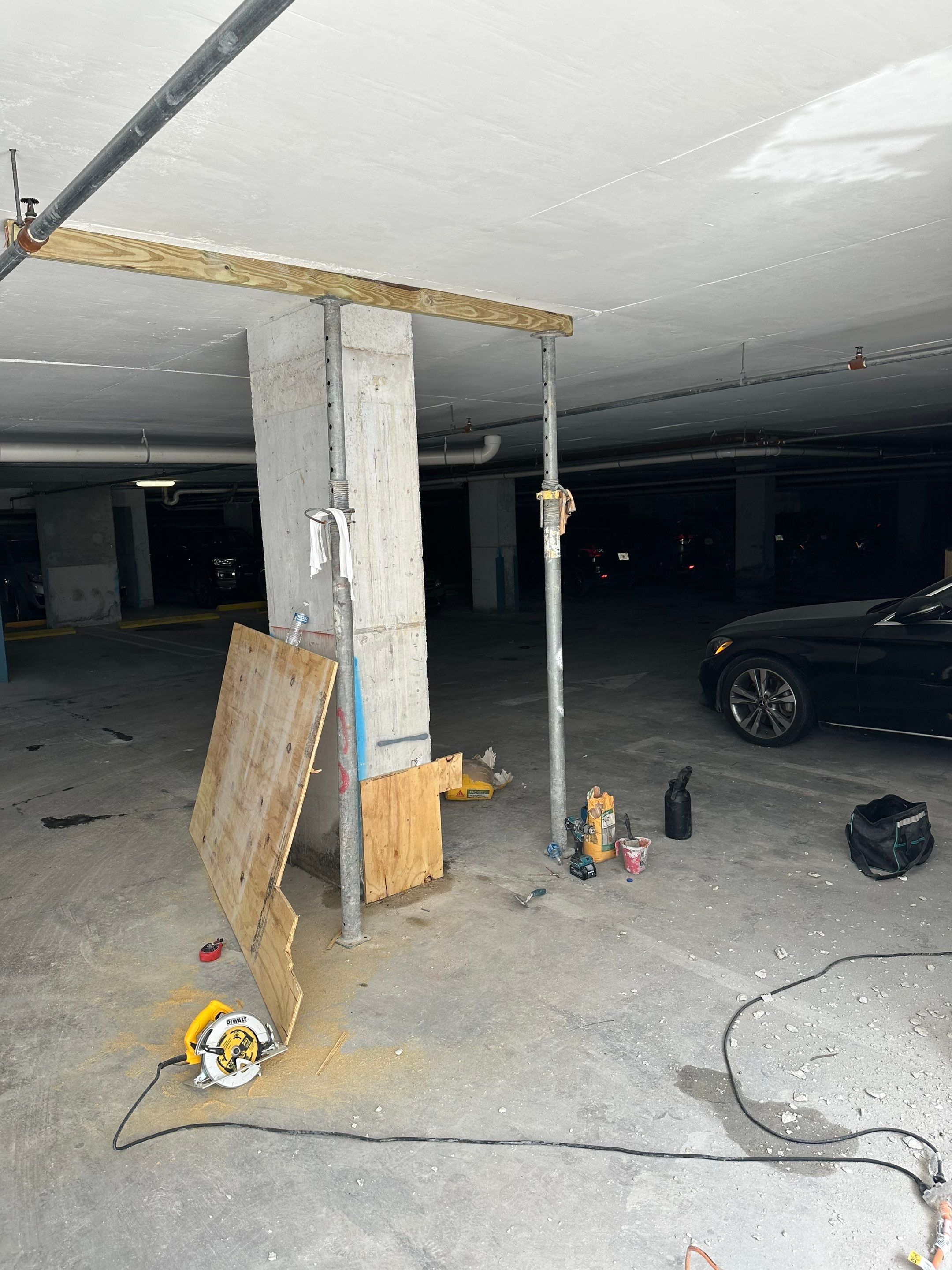 Concrete Restoration using SIKA by The Goat Contractor ( Giampri Corp)
