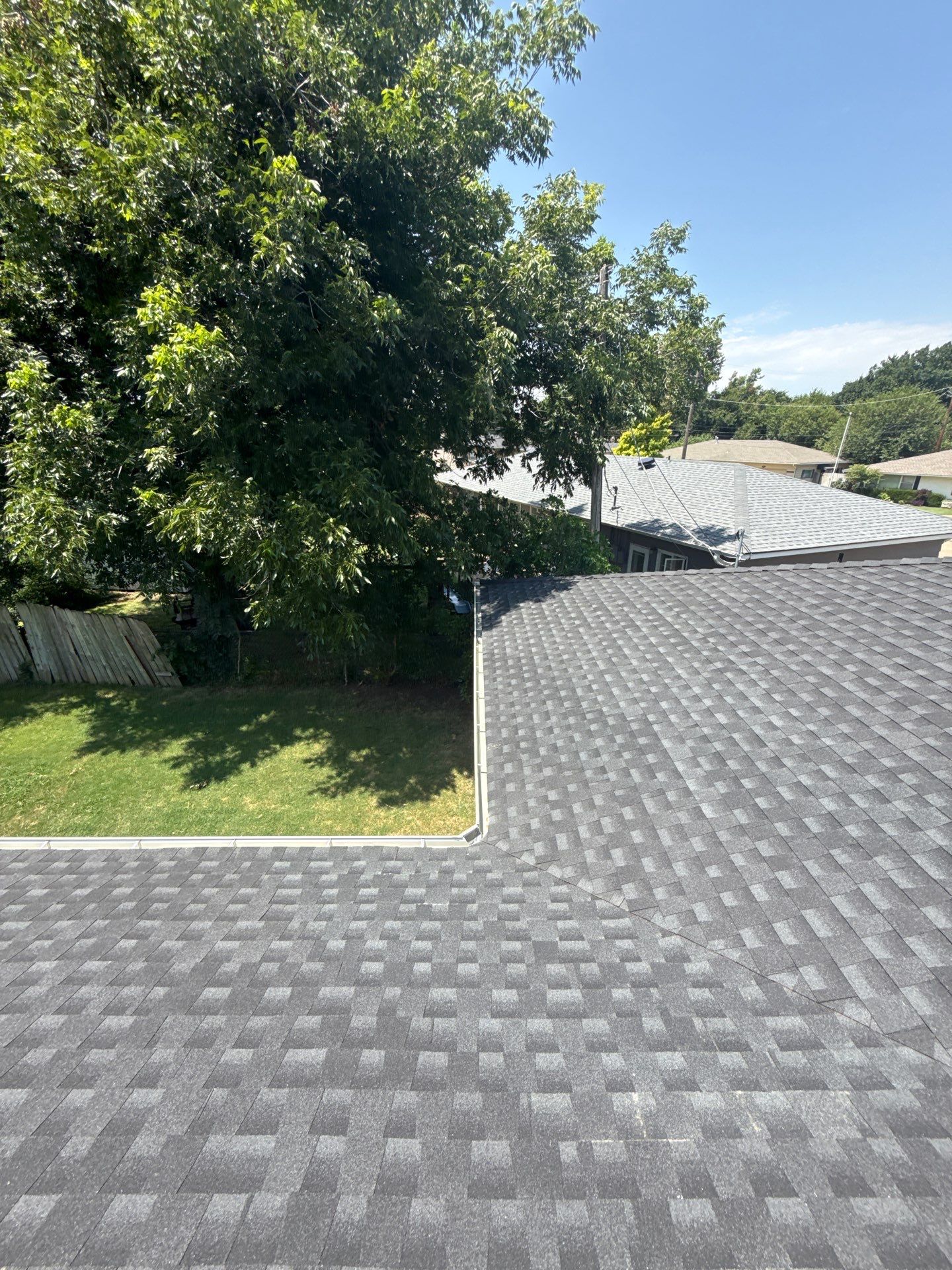 roof replacment & gutter removal/install in Enid by McCann's Roofing and Construction