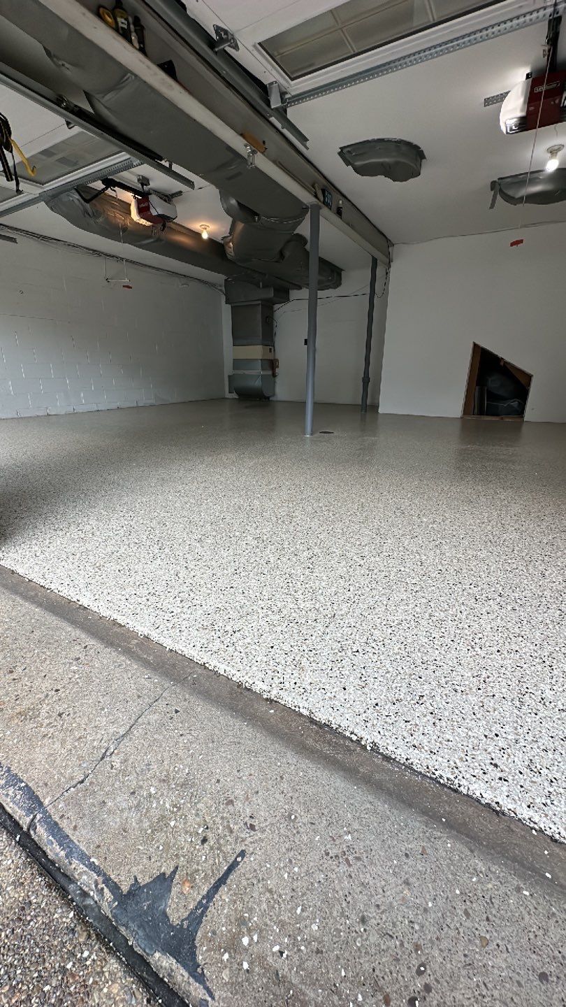 Porch, steps and Garage Project in Crafton by Floors in a Day, Inc