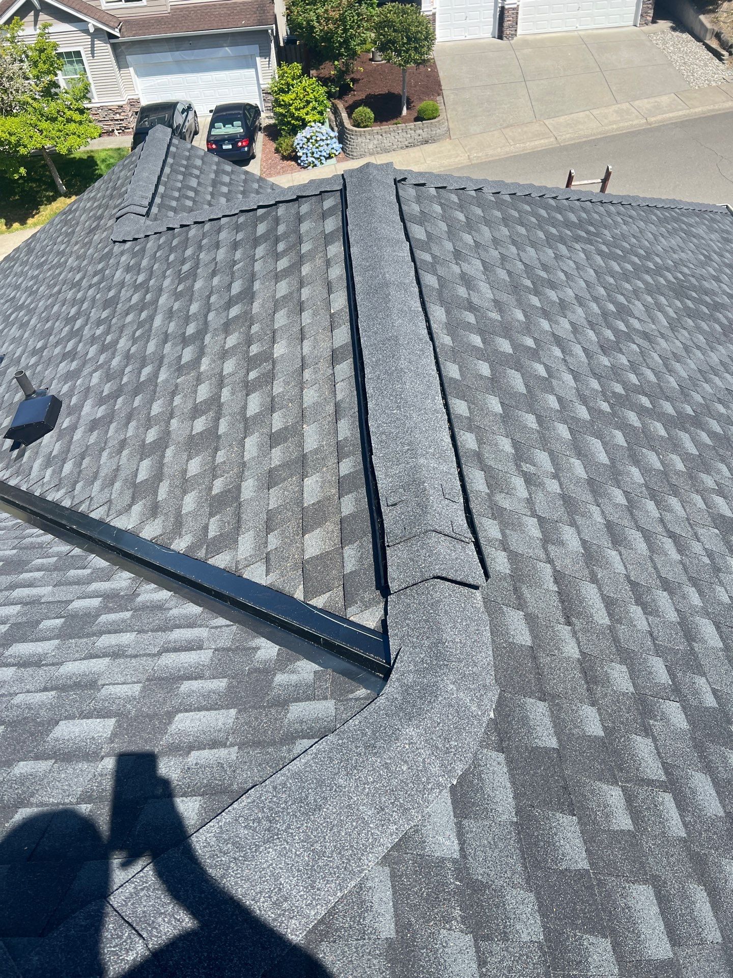 Residential Roofing Installation using GAF UHDZ Shingles by Roofing Formula LLC