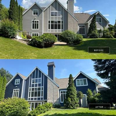 V.P.: Roof and siding