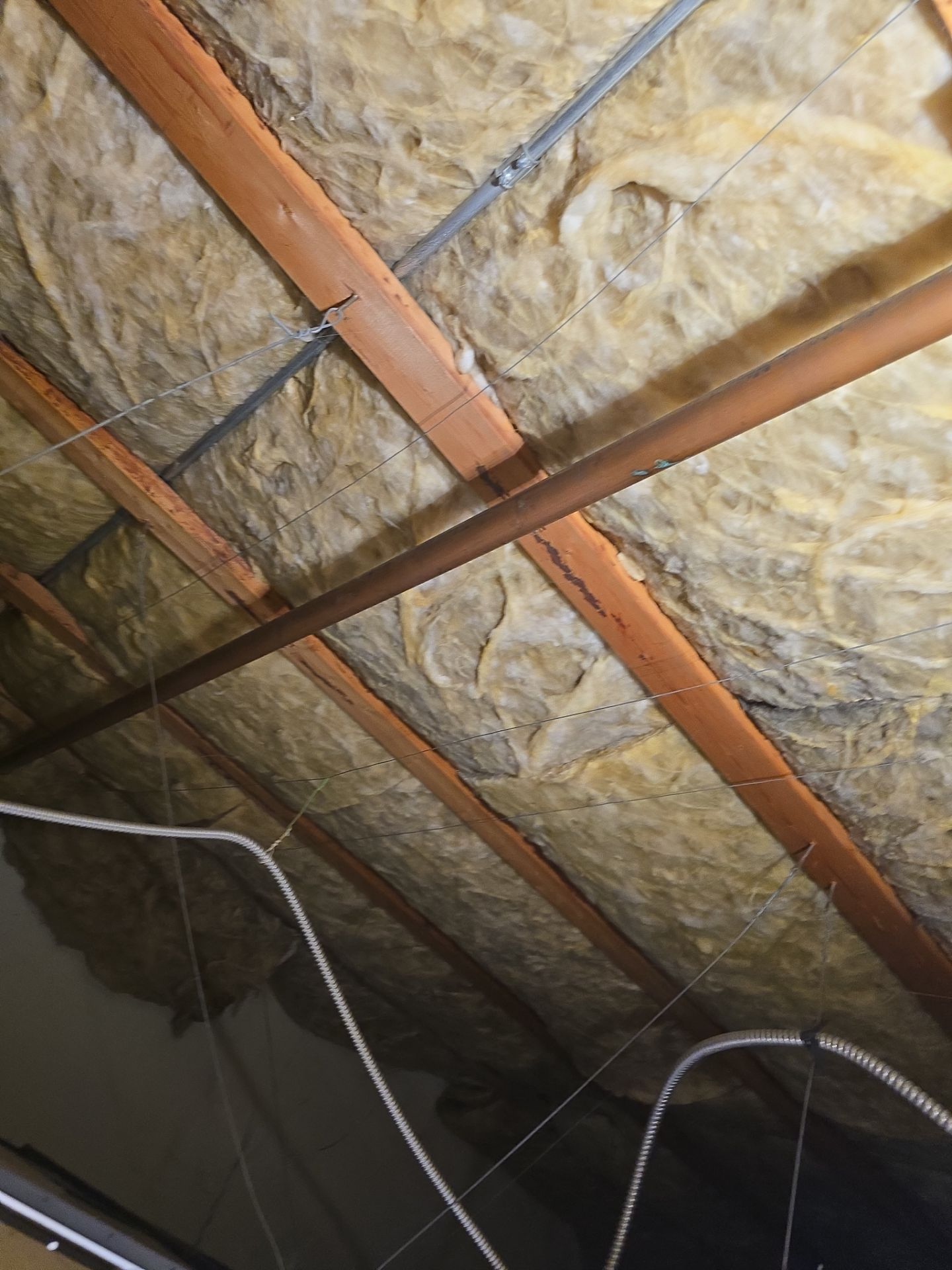 Installation of New Piping in Ceiling by Us Plumbing 