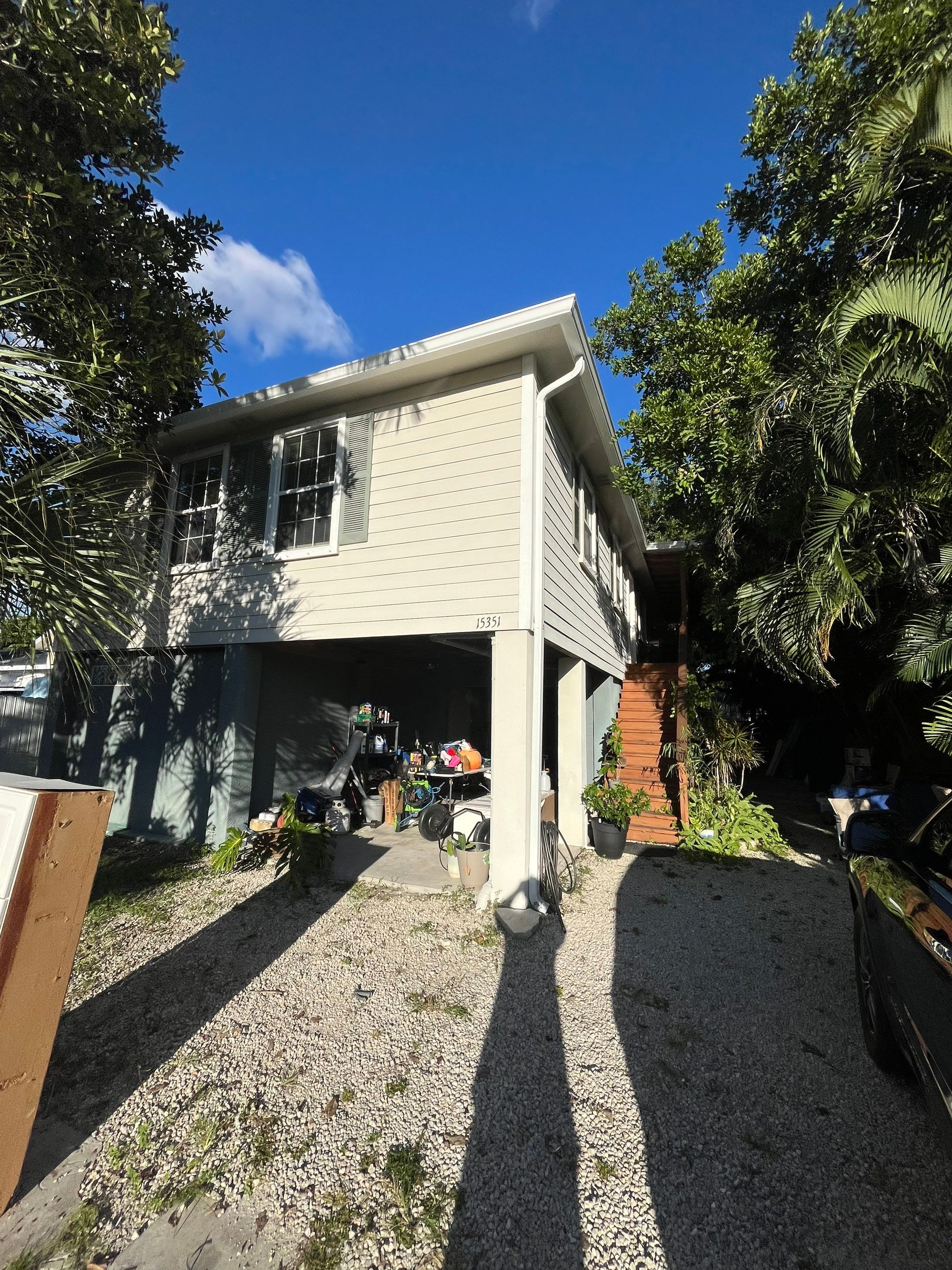 New Downspout Installation in Fort Myers FL by Gutter Professors