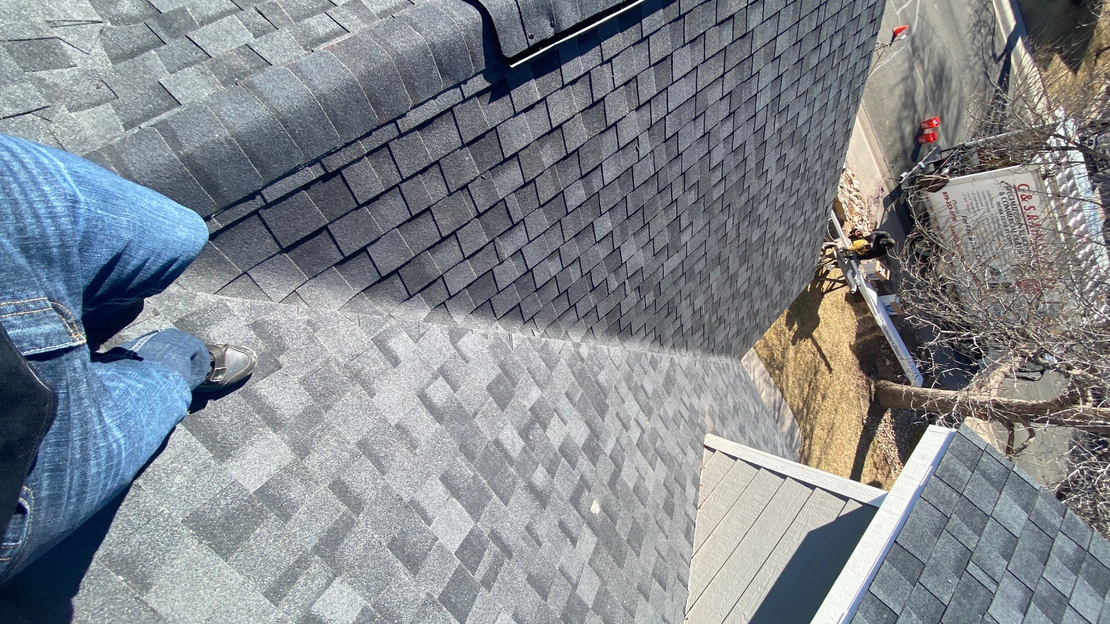 Resdiental Hail Damage Roof Replacement using Certainteed Northgate by Black Belt Roofing