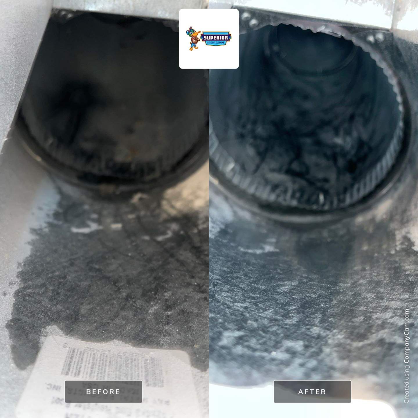 Air Duct Cleaning With a Vacuum Truck in Columbiana, OH by Superior Air Duct Cleaning
