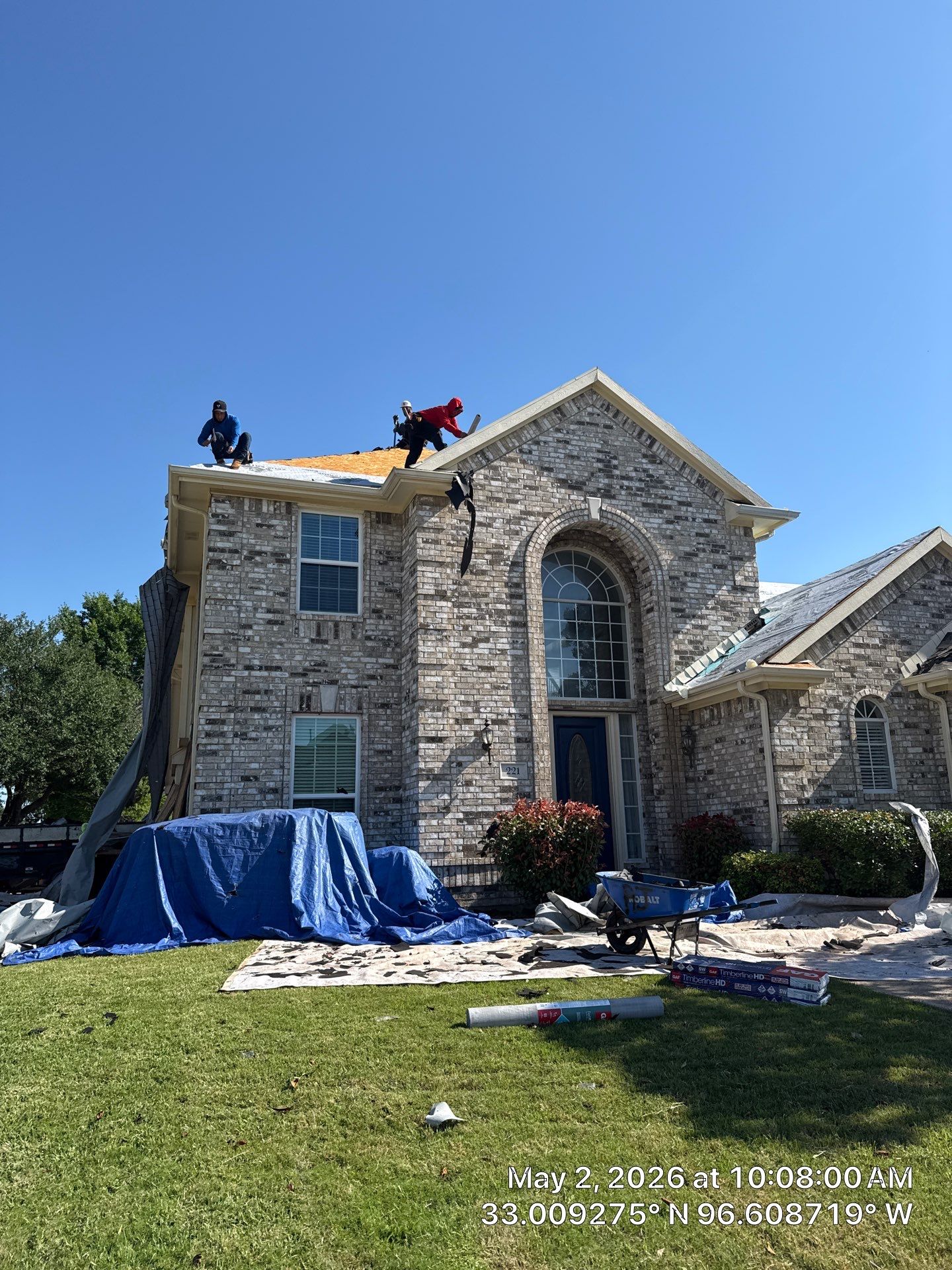 Project in Murphy  by Zeus Exteriors