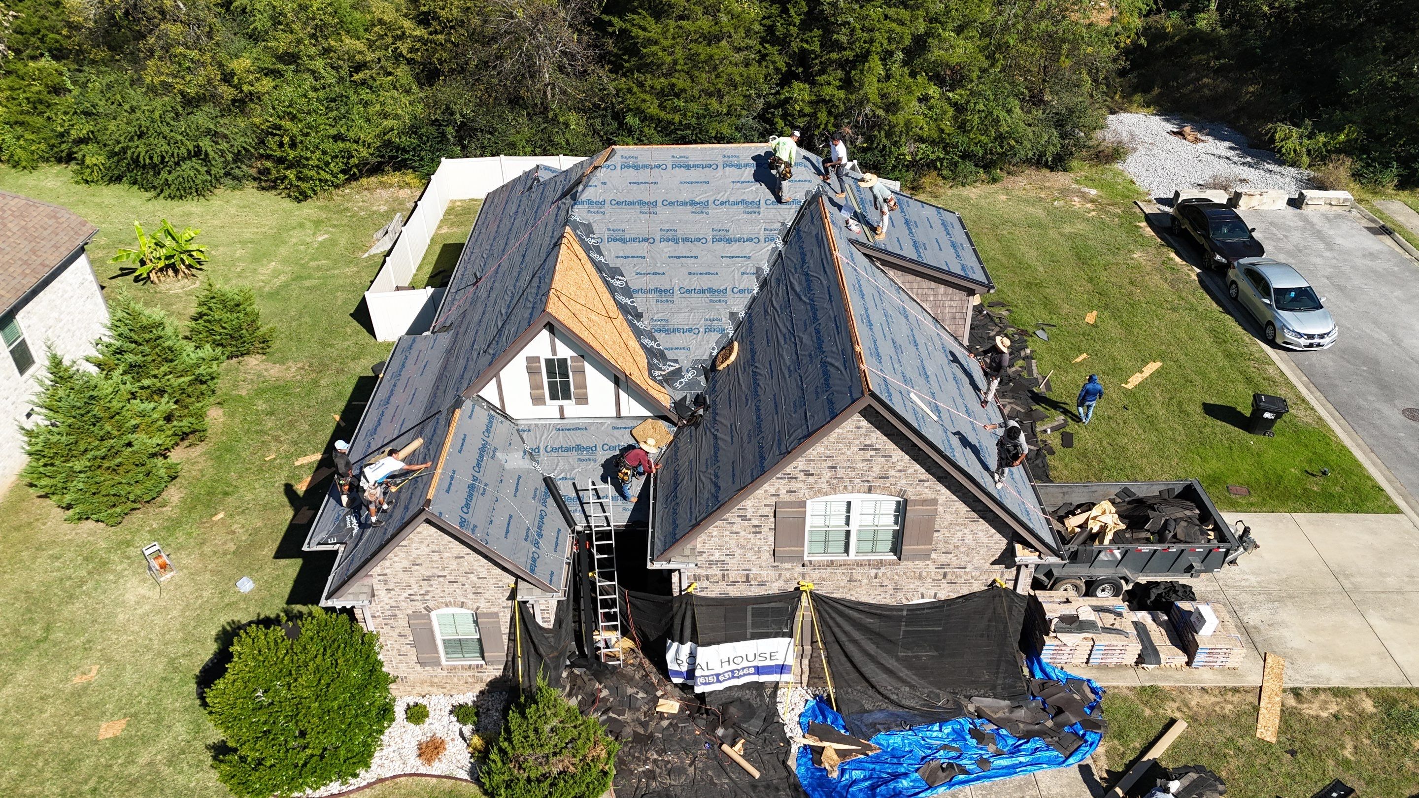 Charcoal Black Pro Re-Roof by Royal House LLC