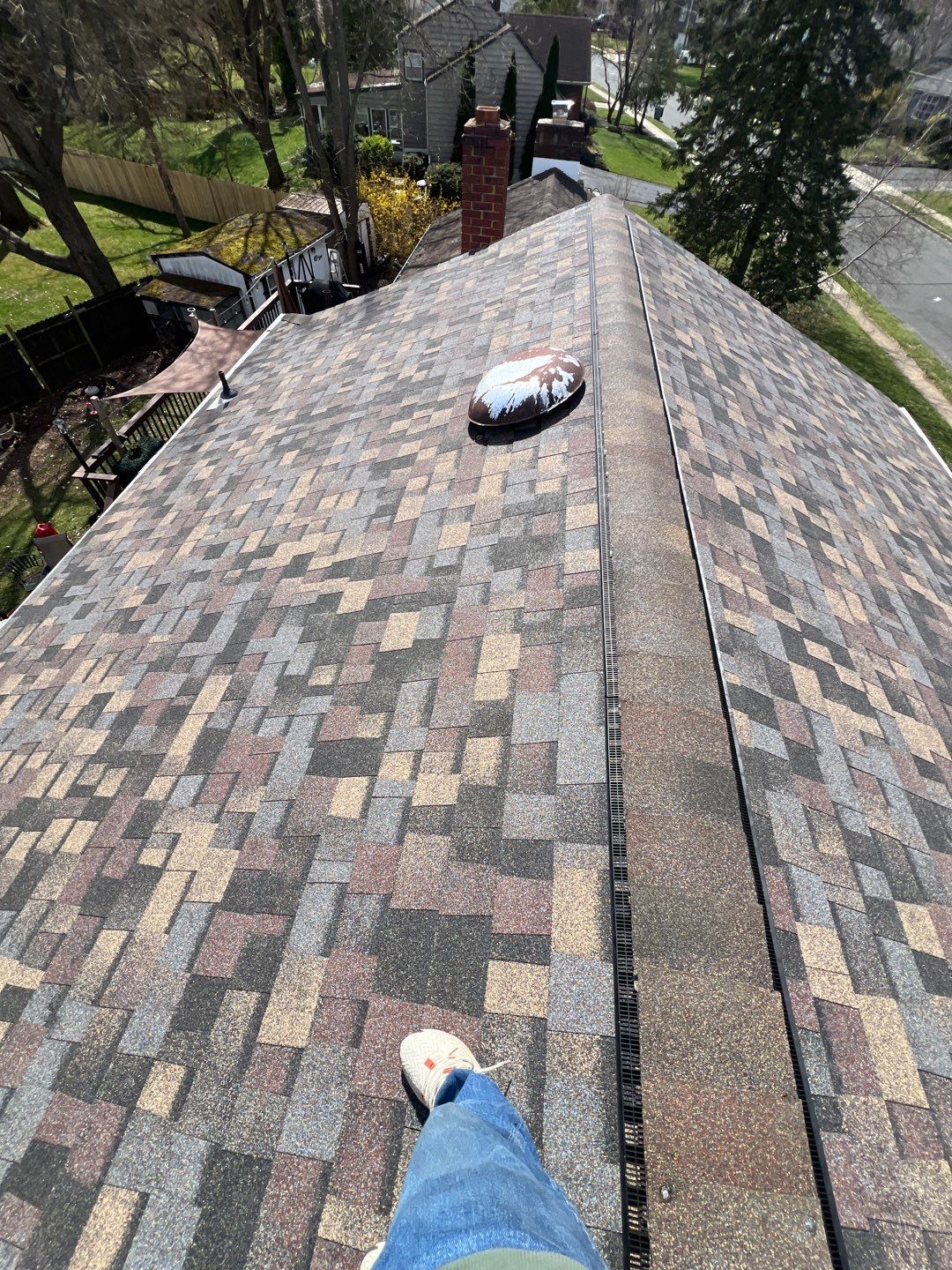 Harvest Blend Shingles by Reimagine Roofing