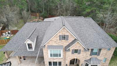 Two-Story Estate Roof Replacement — Spring, TX