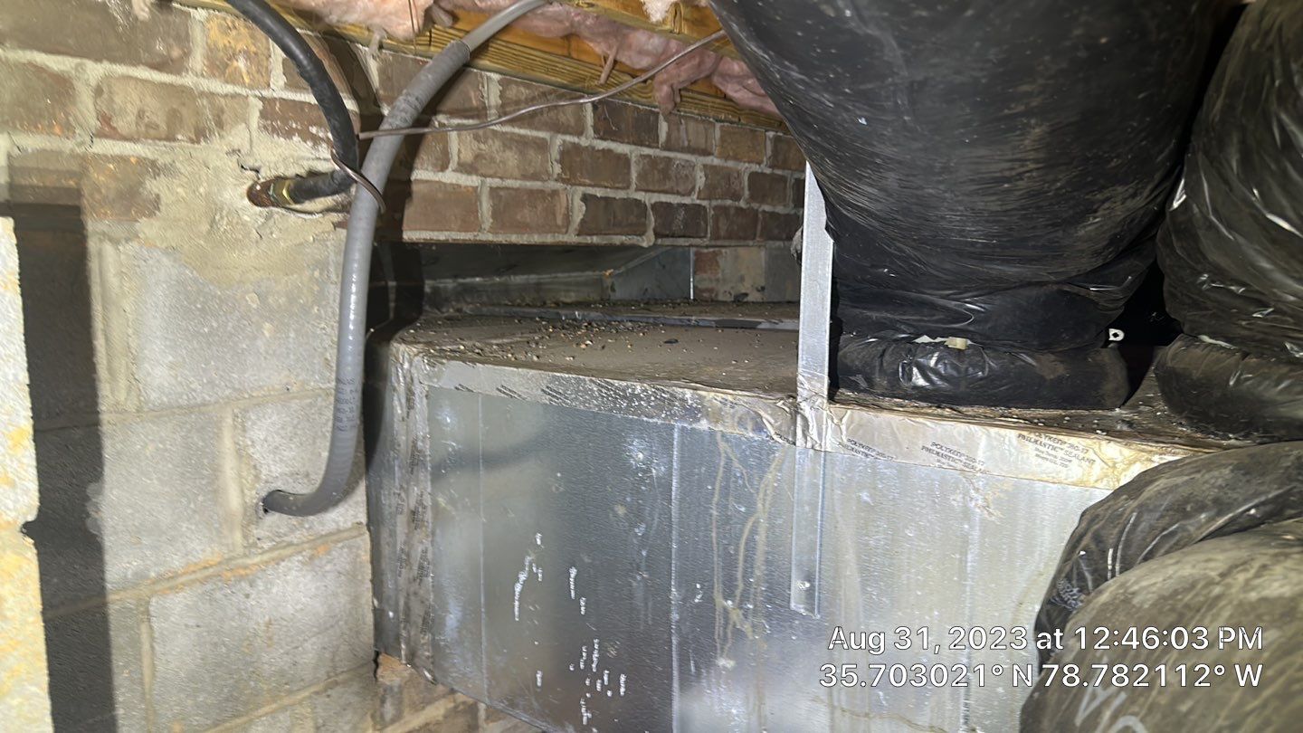 Trane Gas Package Unit Install by Nick's Mechanical LLC.