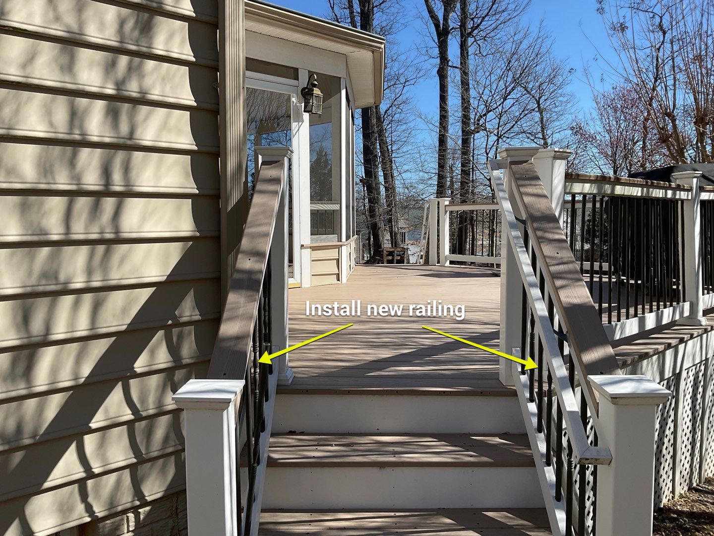 New Railing  by Alpha Design Services