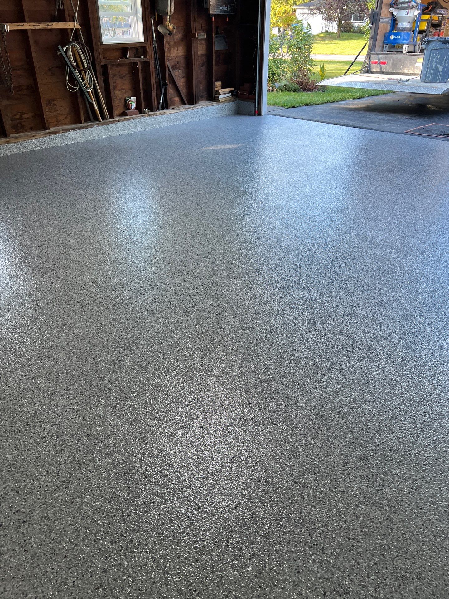 VIntage Silverado Garage Coating  by NG Masonry & Construction LLC