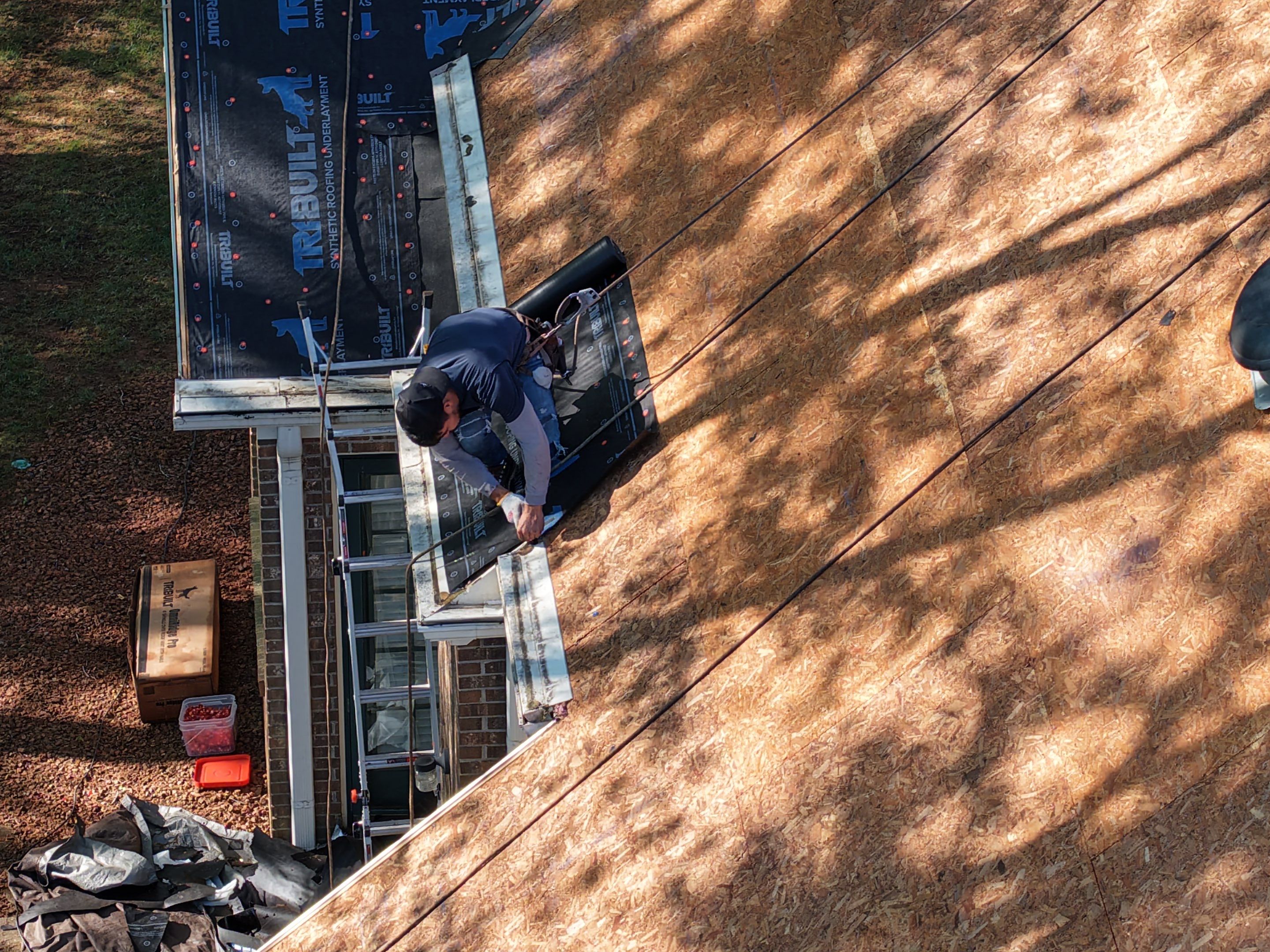 Residential Roofing Installation using TAMKO TITAN XT Rustic Black by RISE Roofing & Restoration, LLC