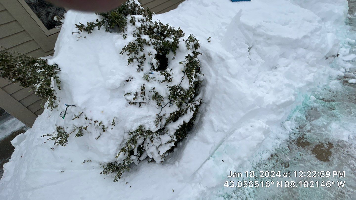 Roof Snow And Ice Dam Removal using Steamer by Stendahl Services