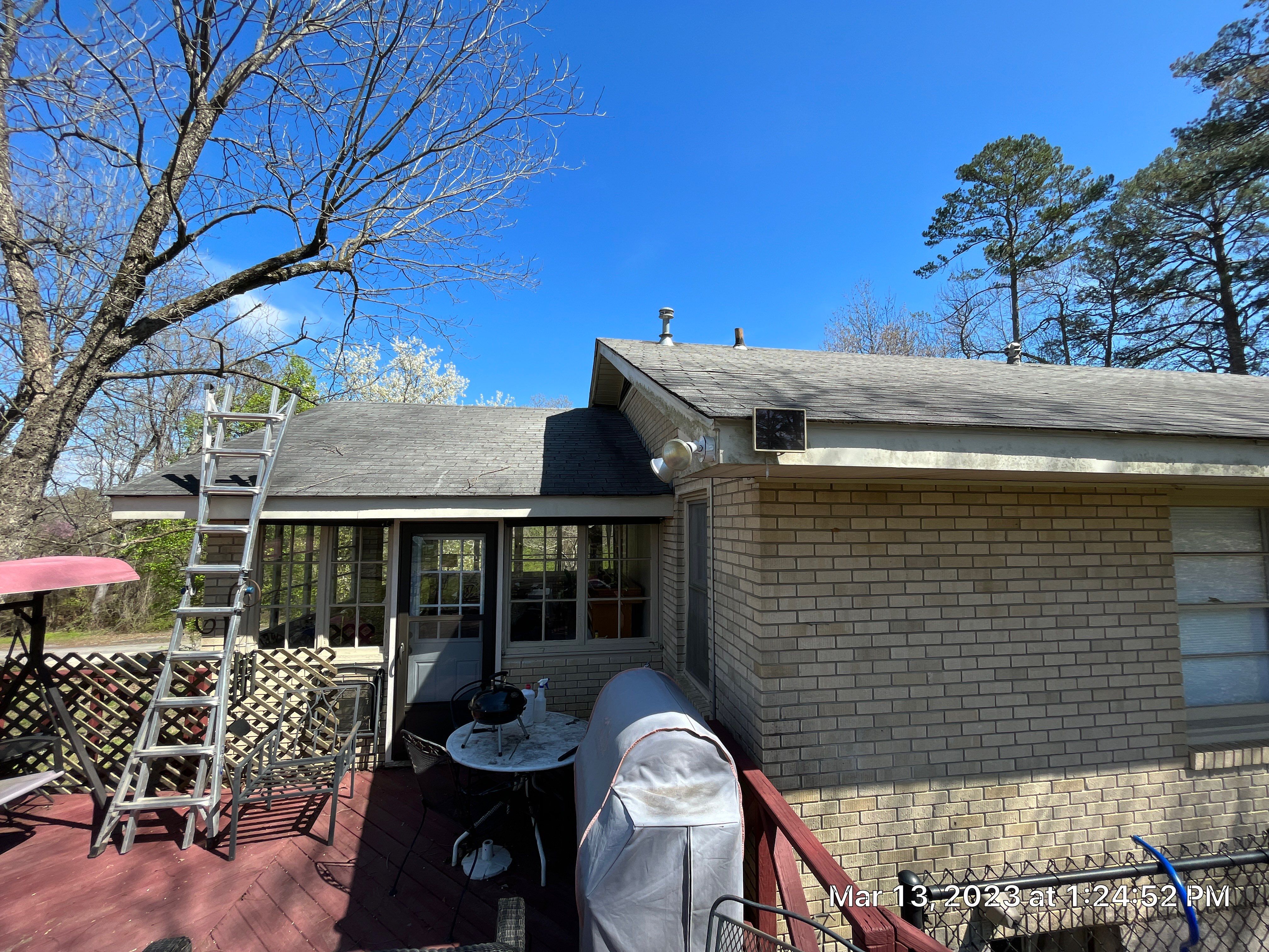 Residential Roofing Installation using 26 Gauge Colored Panels by Hostetler Roofing