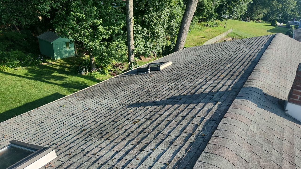 Residential Roofing Installation using Owens Corning Duration Driftwood by A Plus Exterior