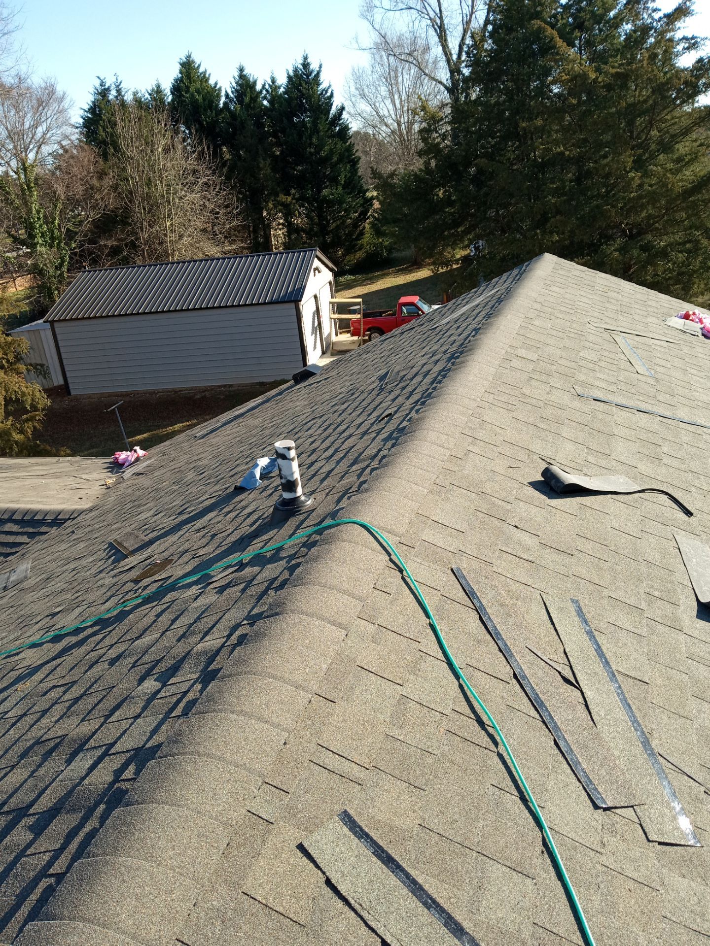 Morgan's Roof by BROCK BUILDERS 