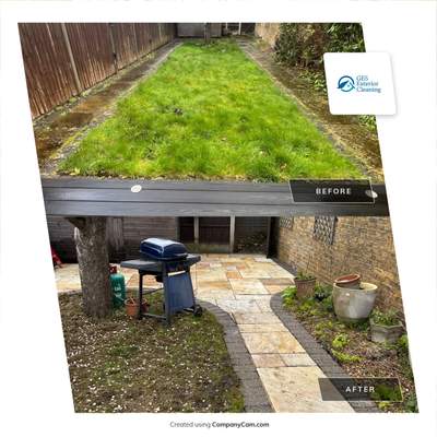 Exterior Clean - Roof - Patio - Driveway using honda 21 ltr/min