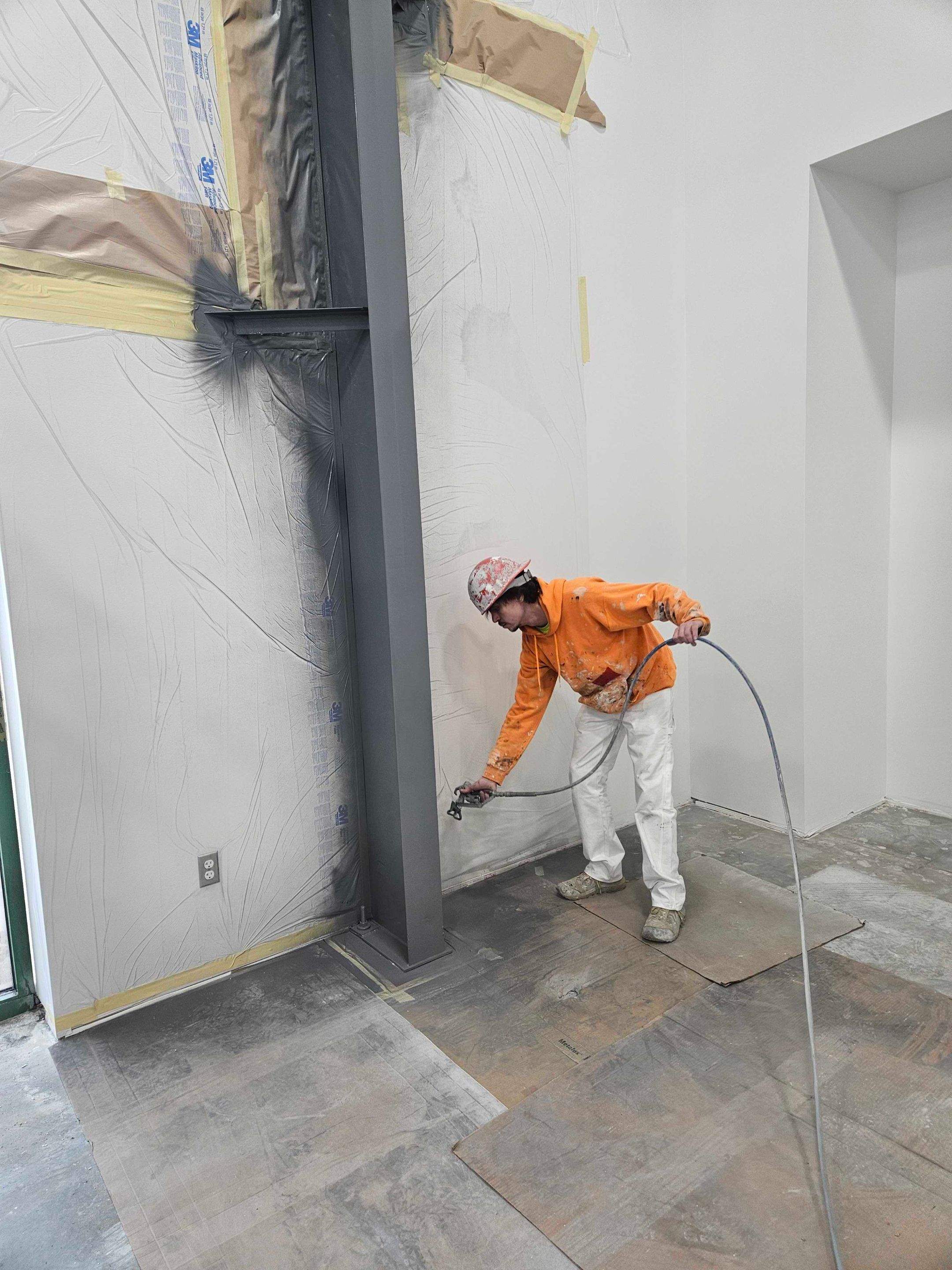 Commercial Interior Build-Out for Kibble Equipment in Huron by Select Painting, Coatings & Garage Cabinets