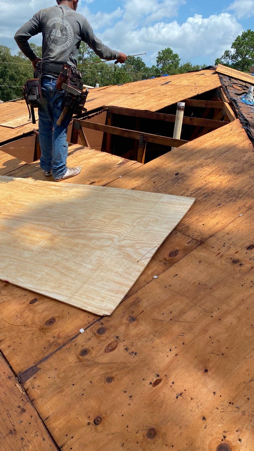Residential Roofing Installation using Roof Replacement by American Roofing & Construction LLC