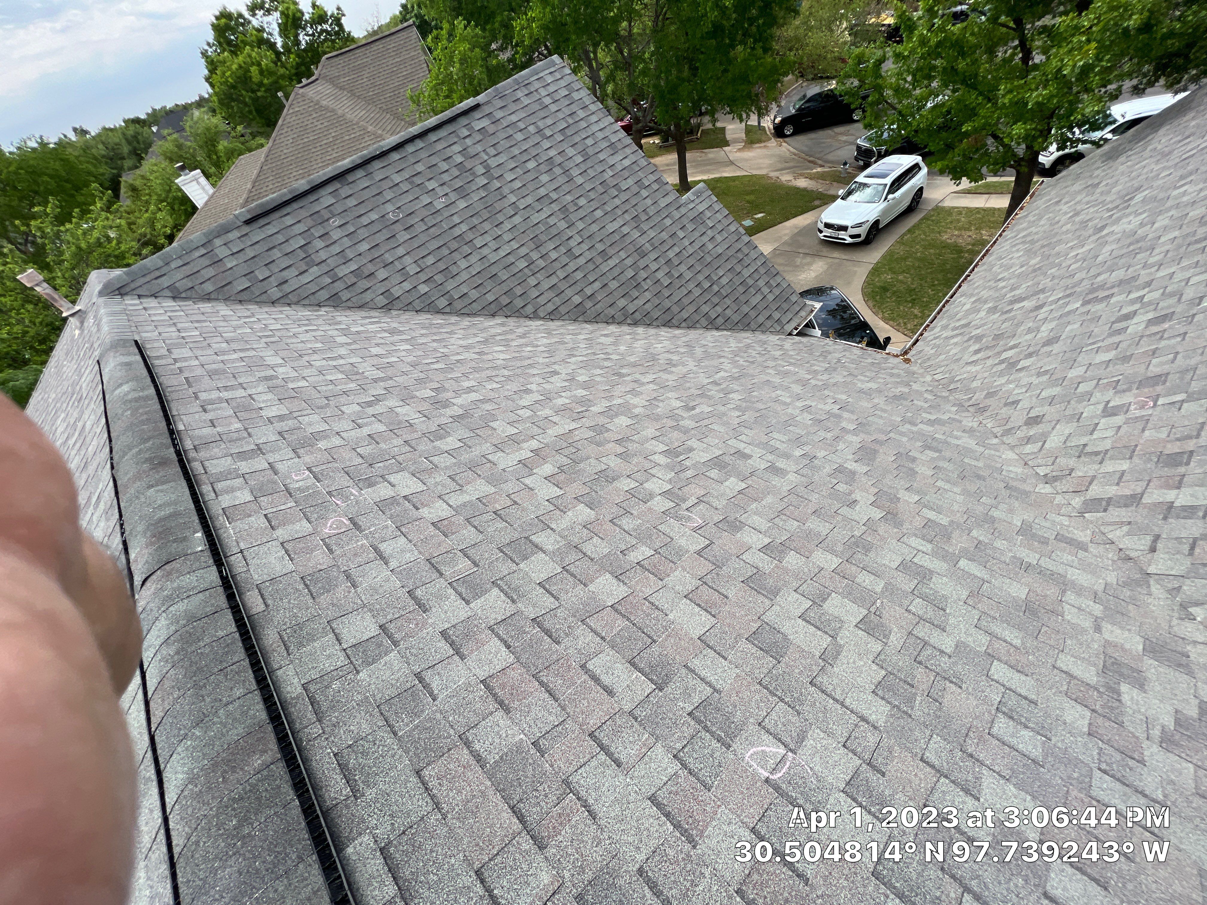 Austin Residential Roof Replacement Featuring IKO Glacier Architectural Shingles by Caliber Restoration LLC