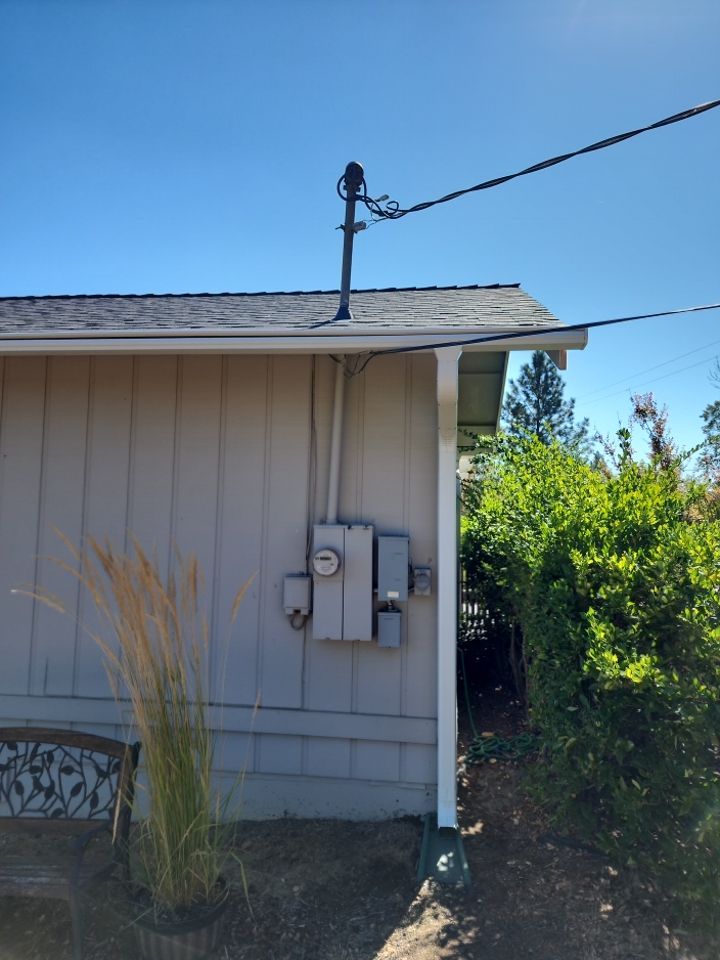 Gutters and new Roof by Byers Enterprises 