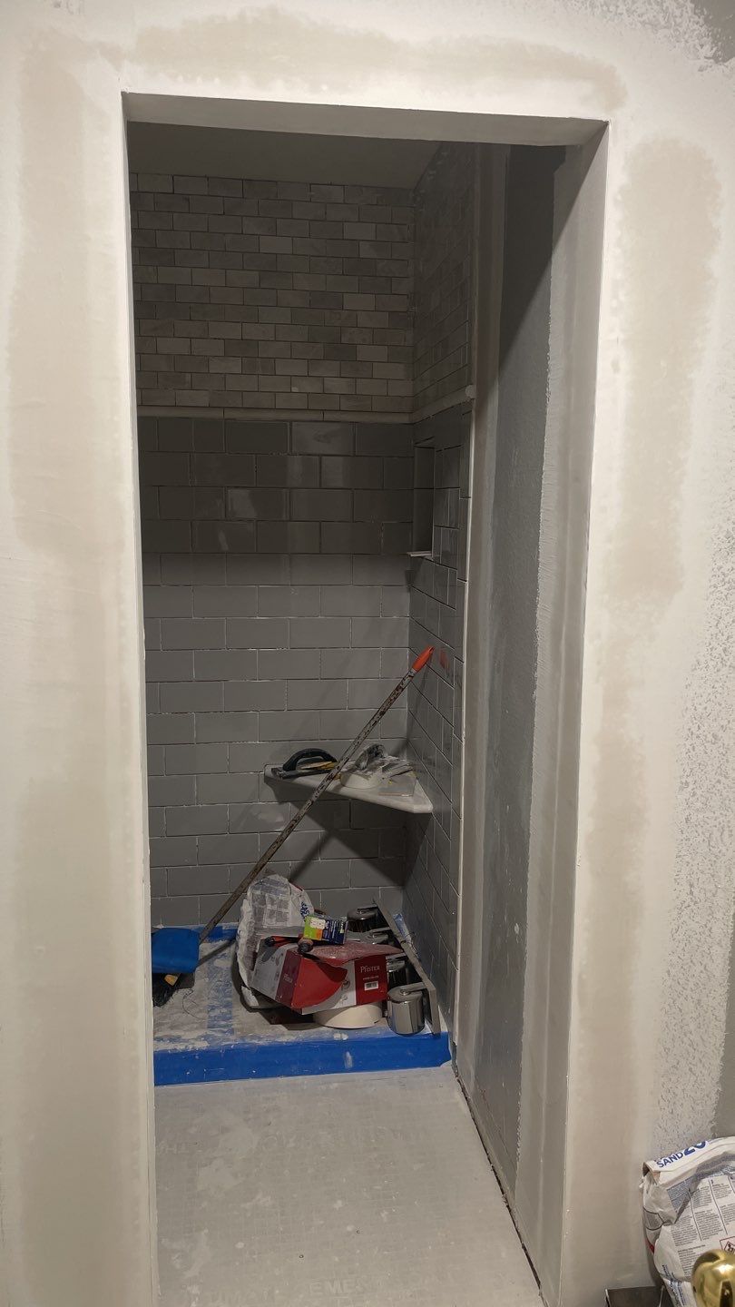 Full Bathroom Remodel by First United Roofing & Construction