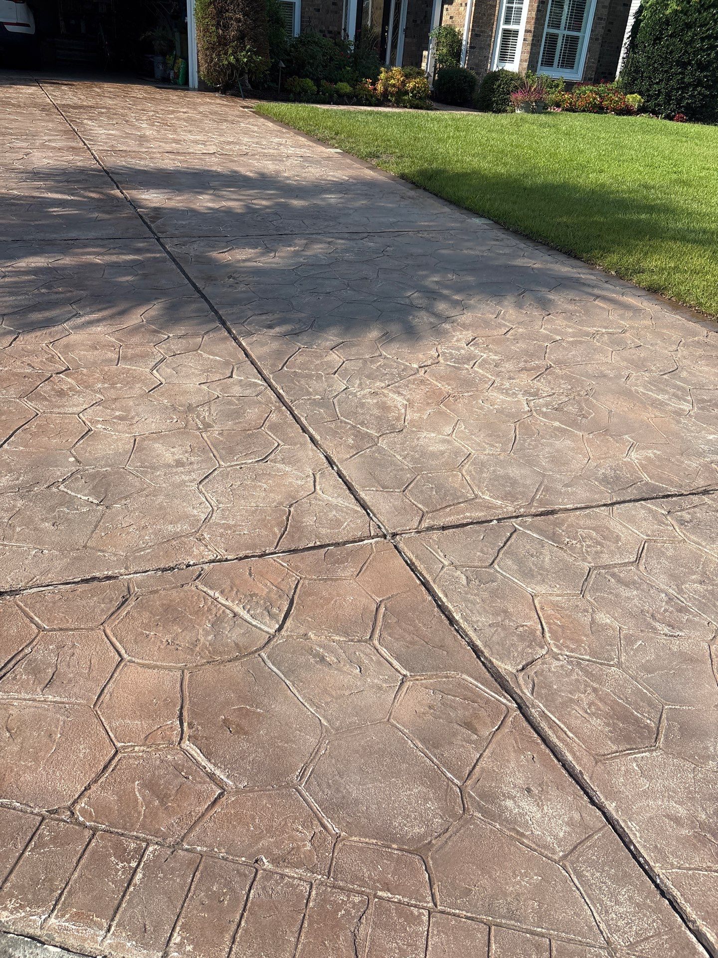 Paver Driveway using Concrete Sealant by DuraSeal