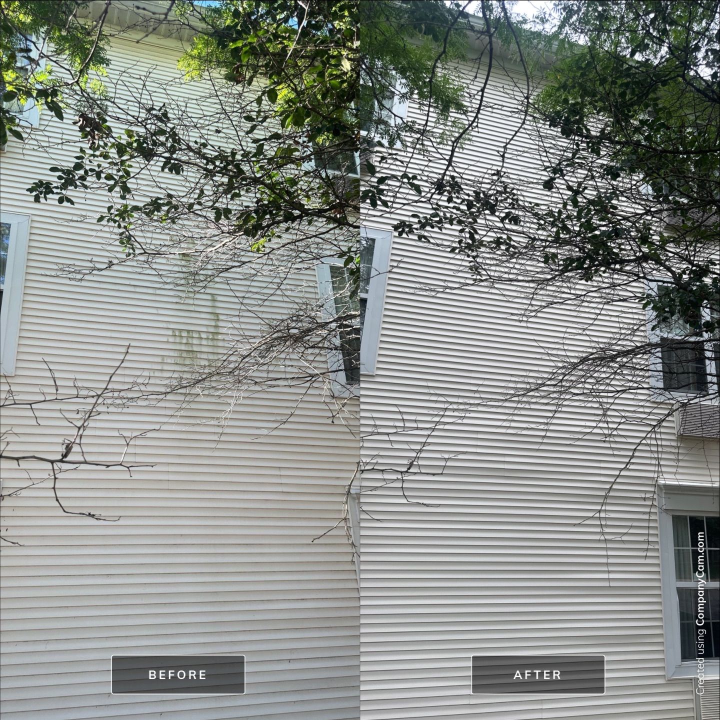 Extended Stay America West Dundee Building Wash by Simmons Power & Soft Washing